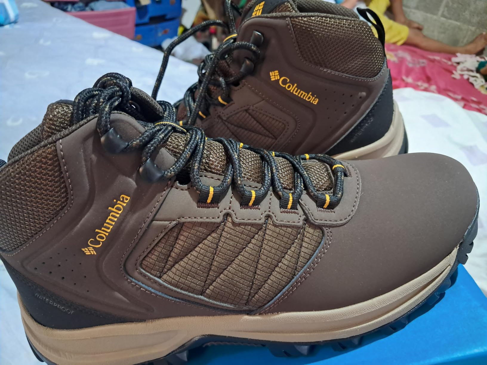 Columbia Men's Transverse Waterproof Hiking Boot customer photo 2