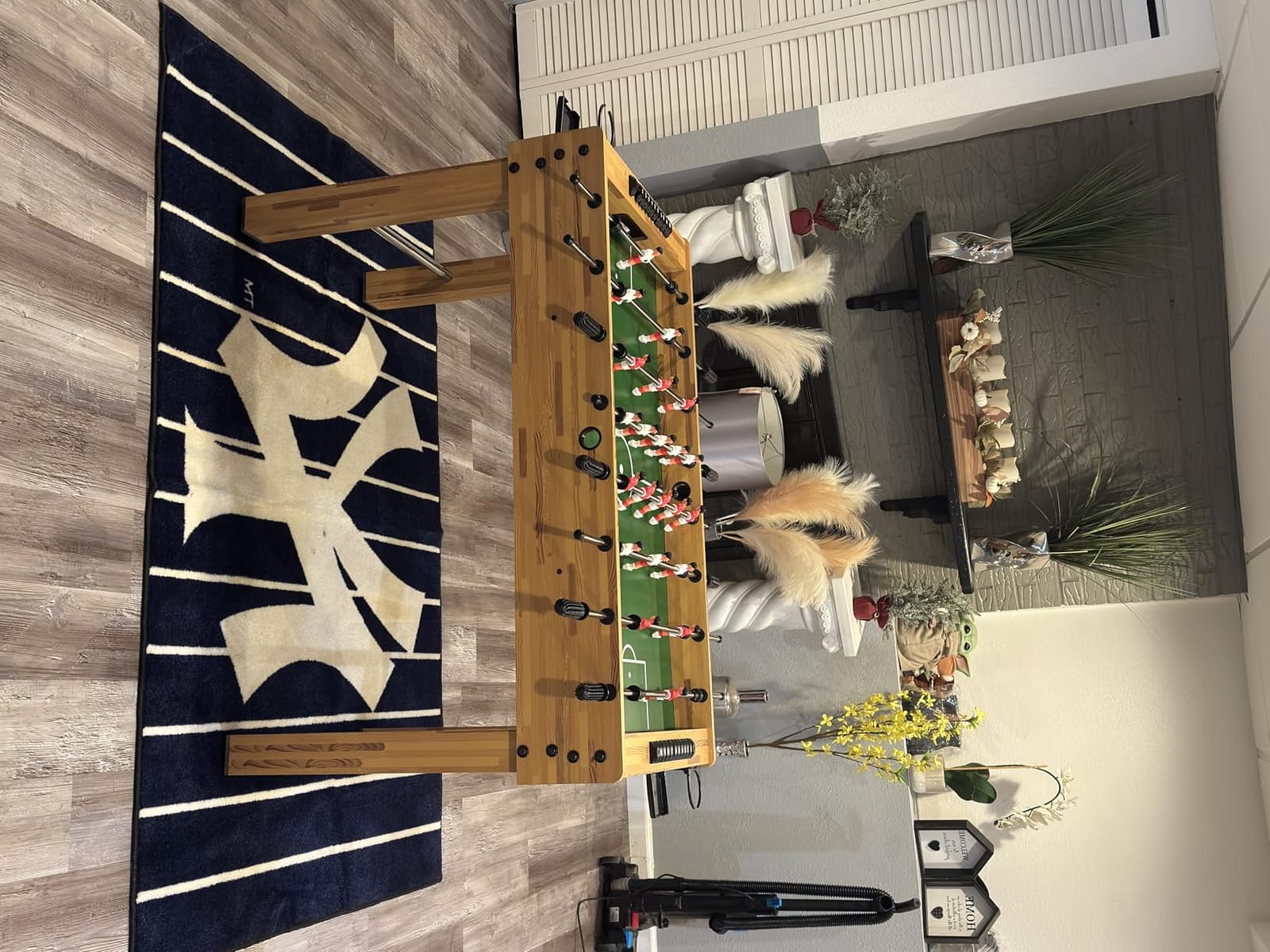 Best Choice Products Foosball Table for Kids and Adults, Game Room Soccer Game Table w/ 2 Balls, 2 Cup Holders, Ergonomic Handles, Chrome Finished Metal Bars customer photo 1