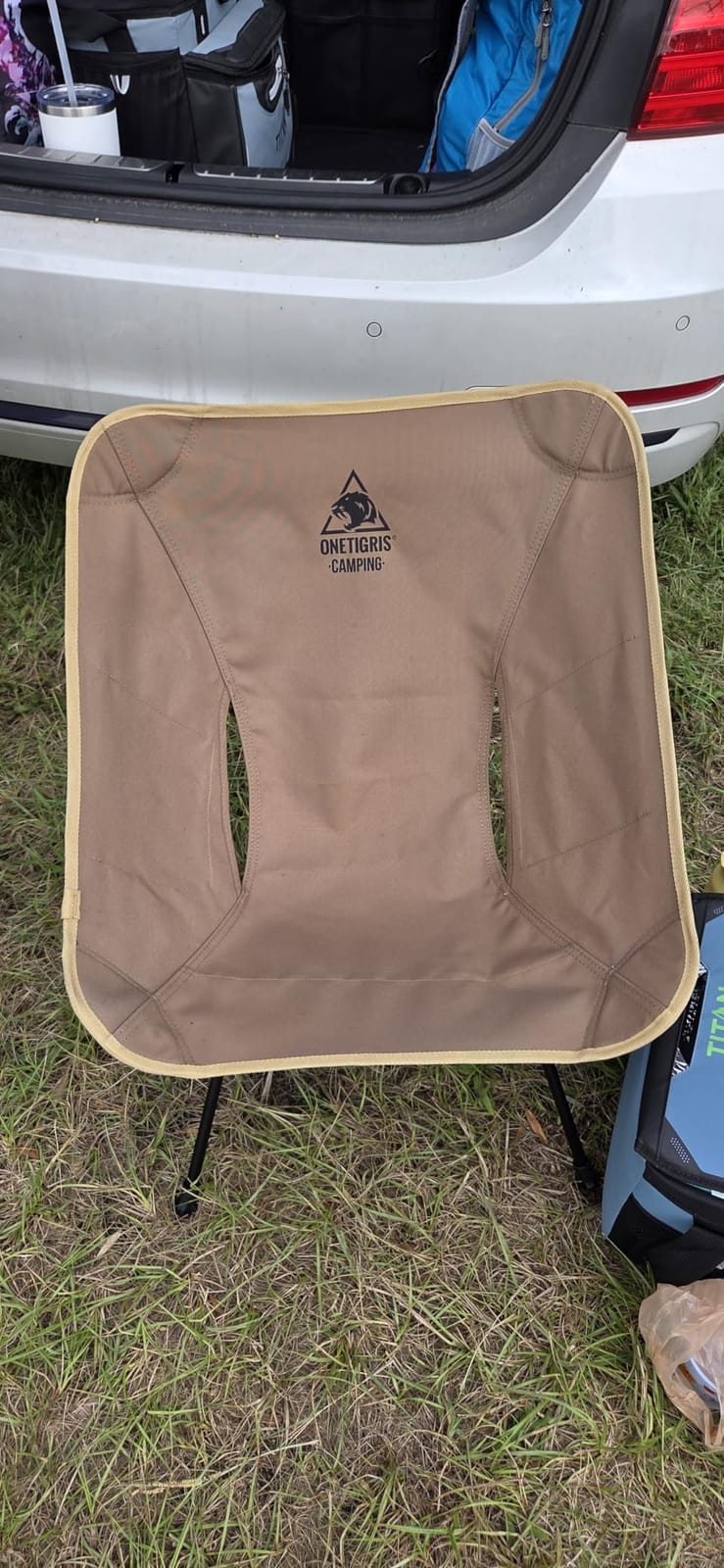 ONETIGRIS Tigerblade Camping Chair, Lightweight Folding Backpacking Hiking Chair, Compact Portable 330 lbs Capacity customer photo 2