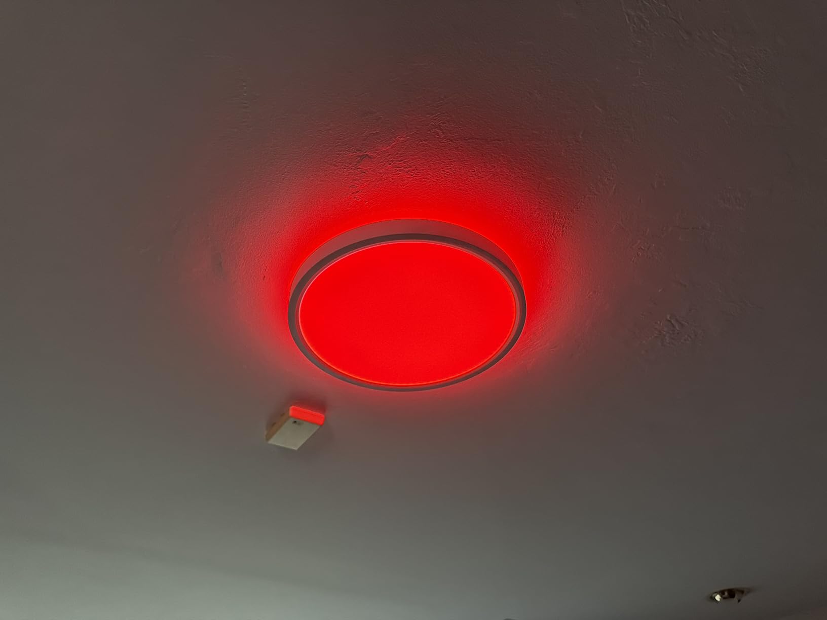 Govee Smart Ceiling Light, RGBIC 2400LM 2700K-6500K 12 Inch LED Flush Mount, Works with Matter Alexa customer photo 1