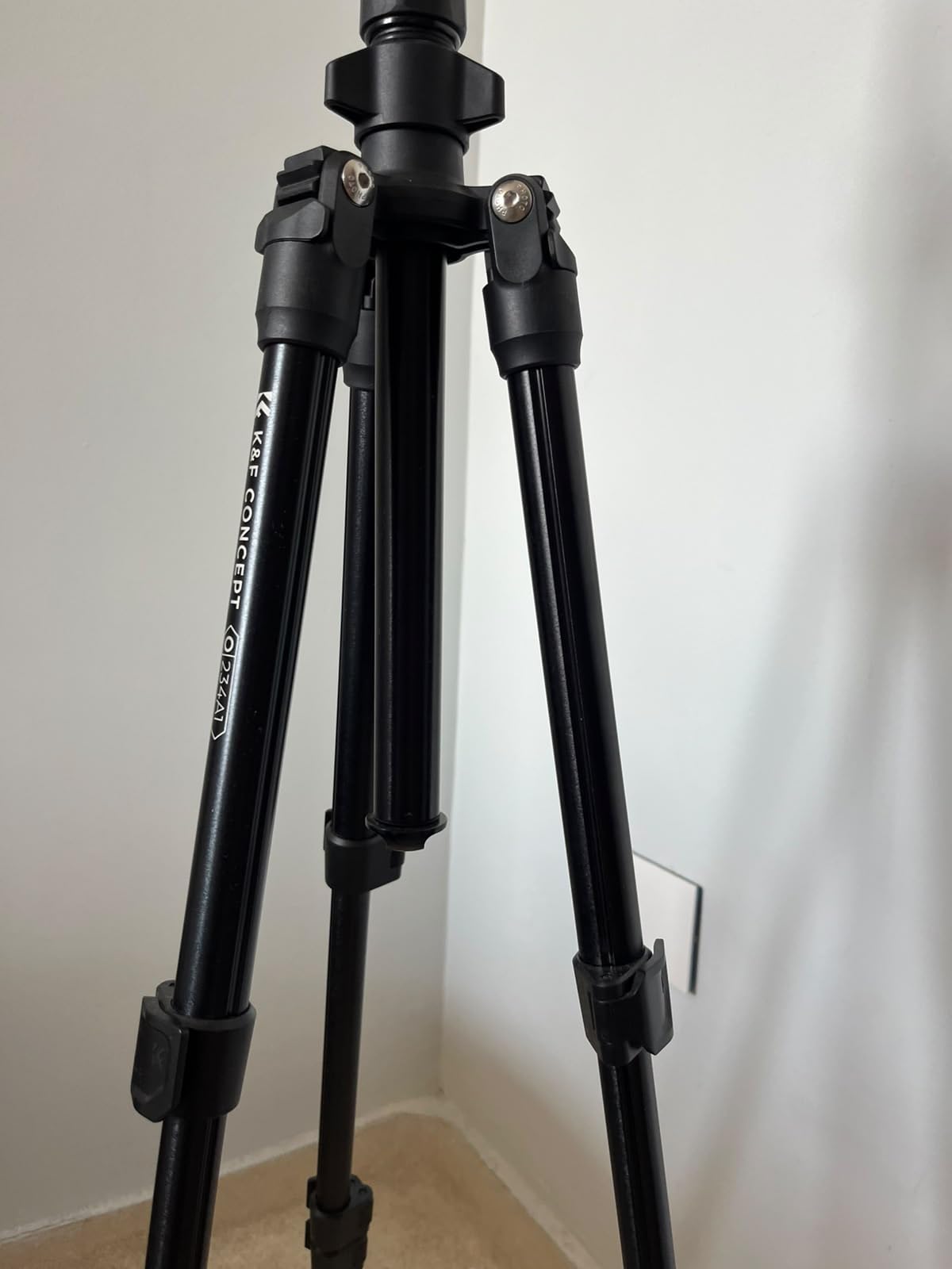 K&F Concept 76 in Overhead Camera Tripod | Rotatable Multi-Angle Center Column, Lightweight, 360 Degree Ball Head, Load Capacity 8kg/17.6lbs. O234A1+BH-36 customer photo 1