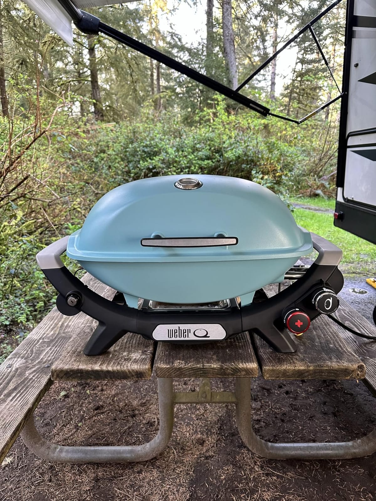 Weber Q 2800N+ Portable Grill, Propane Grill, Midnight Black | 250-700F Temp Range with Burner for Searing, Low-Temp Roasting, Camping Grill customer photo 1