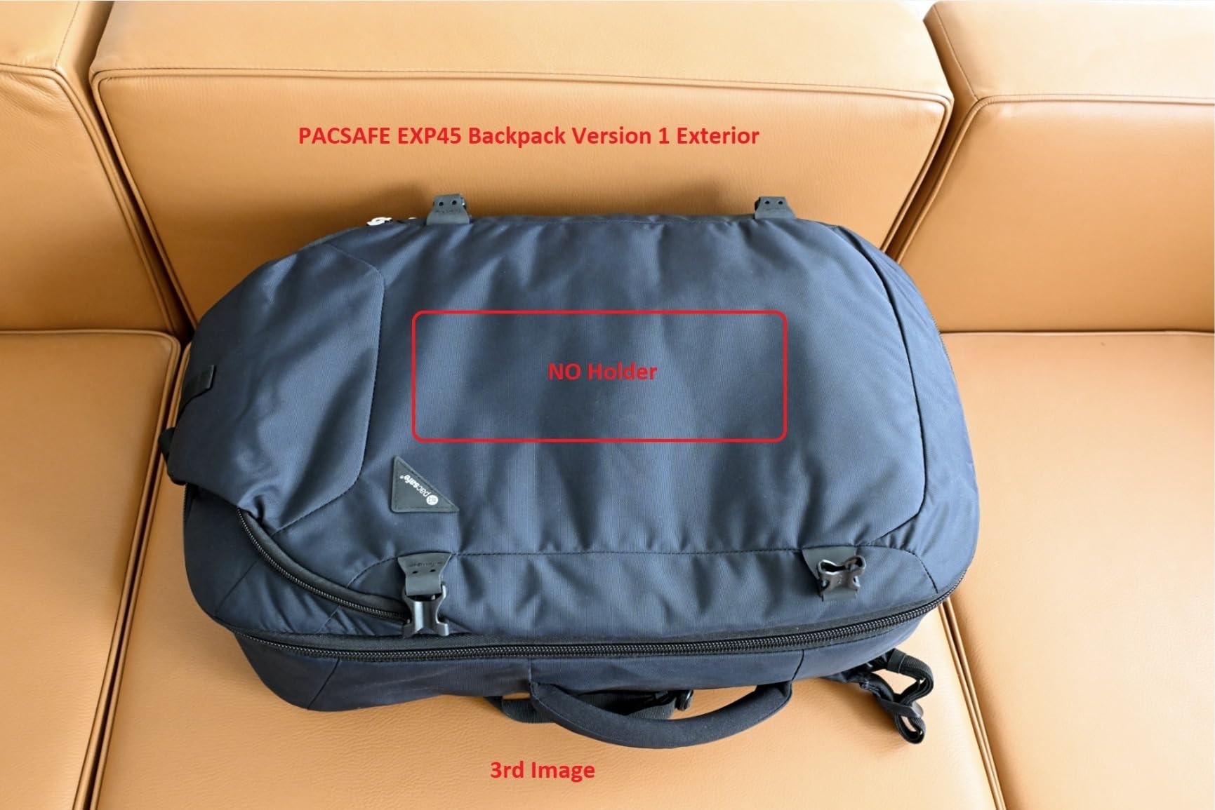 Pacsafe EXP45 Anti-Theft Carry-On Travel Pack, Black customer photo 1