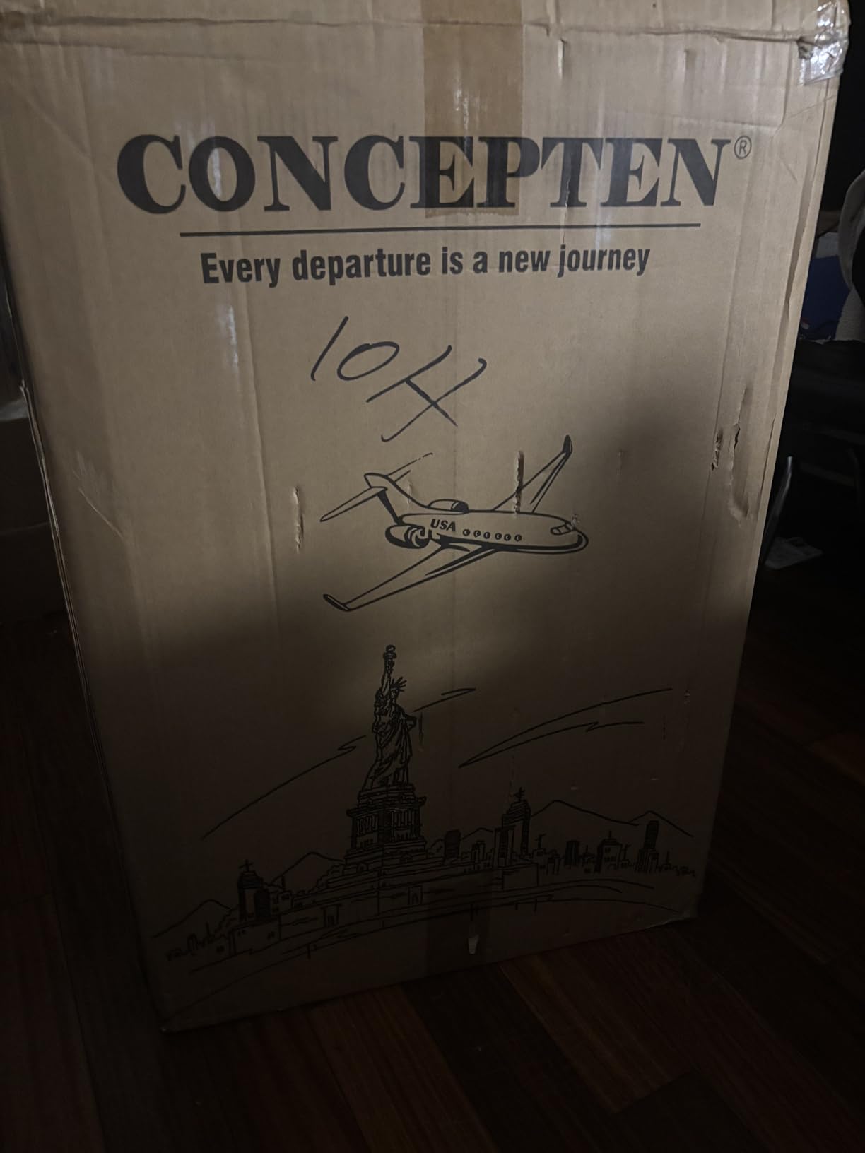 CONCEPTEN Luggage Sets 5 Piece,PP Suitcase Set with Spinner Wheels,TSA Lock customer photo 1