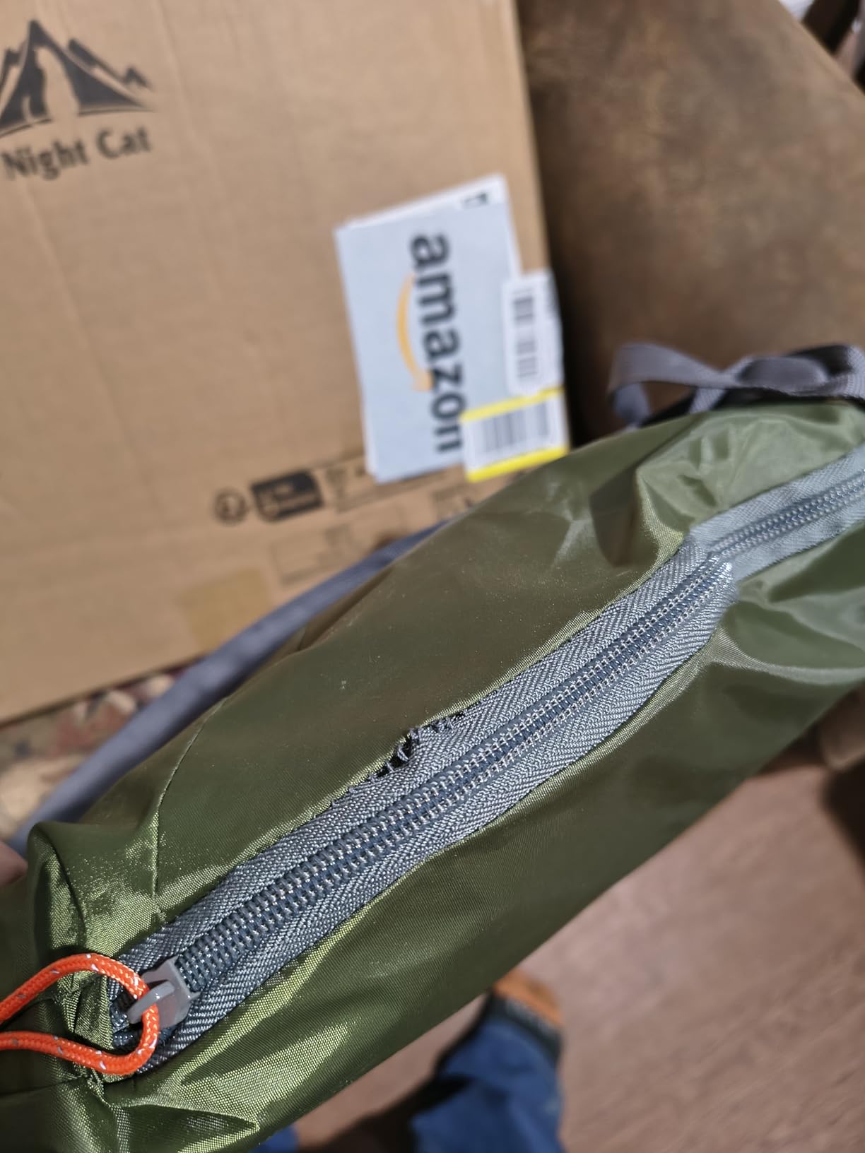 Night Cat Pop-up Camping Tent: 1 Person Tent Waterproof Instant Easy Setup Outdoor Tent customer photo 2