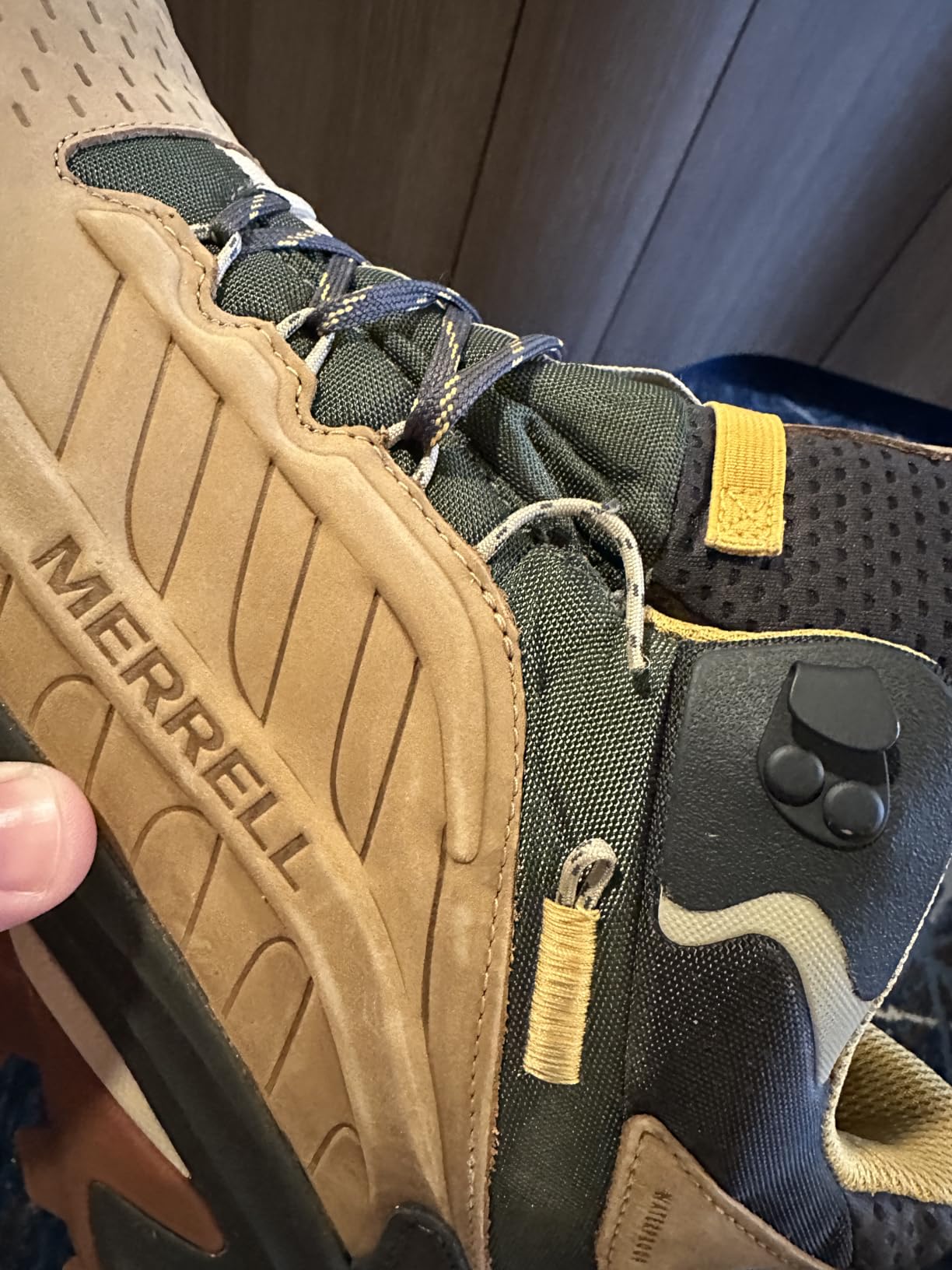 Merrell mens Moab Speed 2 Leather Mid Waterproof customer photo 2