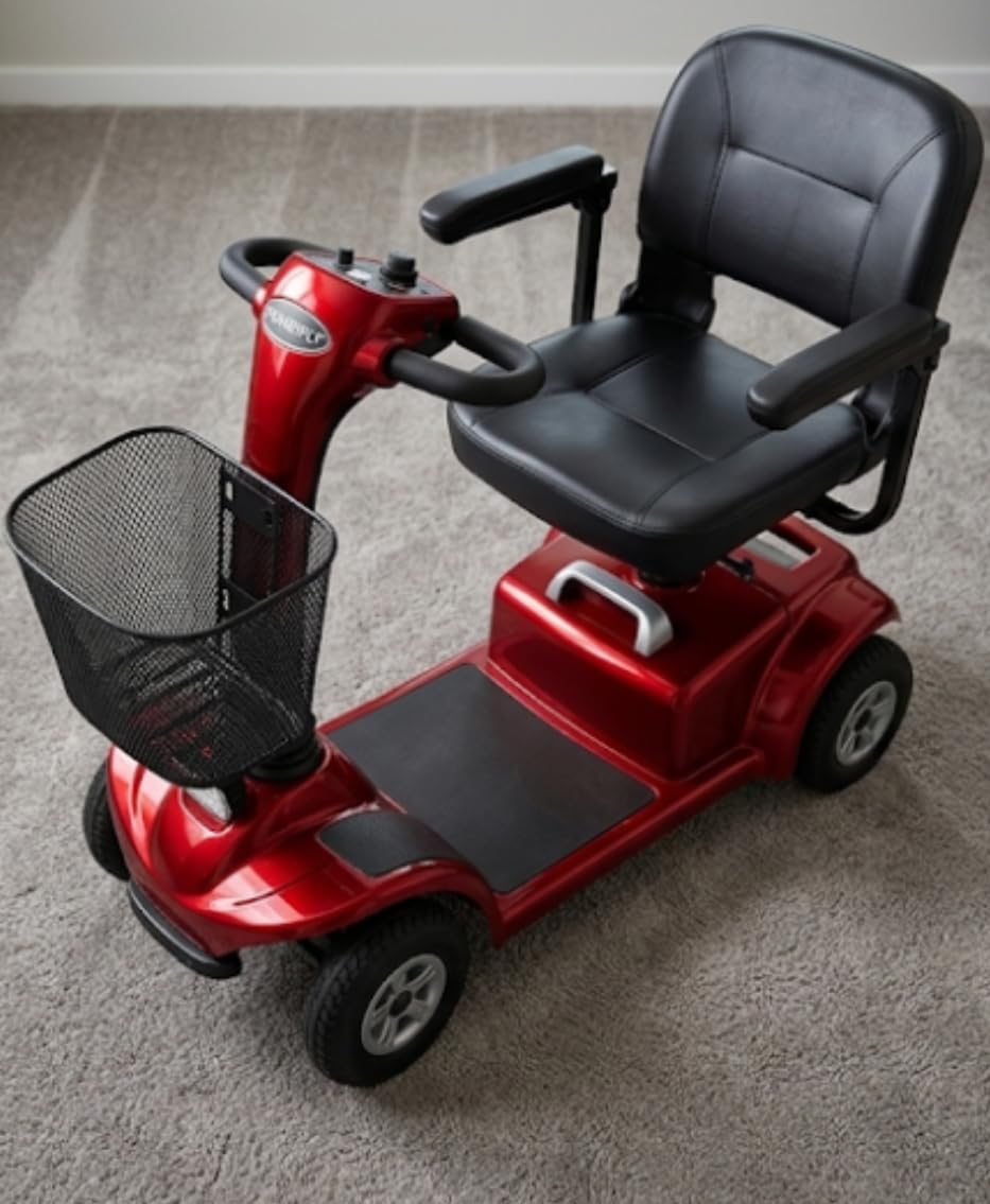 Hoverfly T4 4-Wheel Mobility Scooter for Seniors/Adults, Max 12.4 Miles | Max 3.7mph, 9