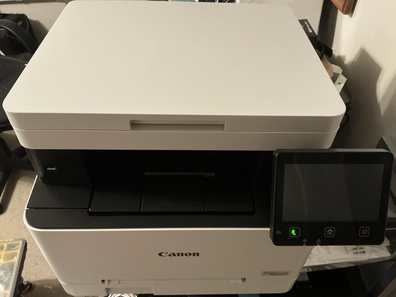Canon Color imageCLASS MF652Cw - Wireless Laser Printer, Multifunction with Scanner, Copier, Mobile Ready, 3 Year Limited Warranty, 22 PPM Color, White customer photo 1