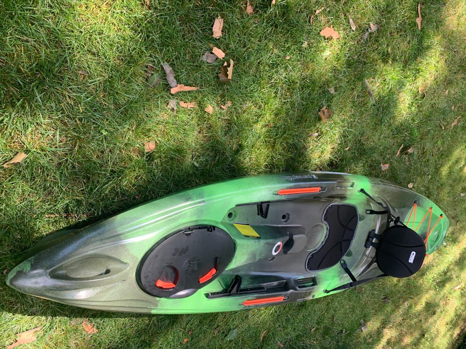 Perception Kayaks Perception Pescador | Sit on Top Fishing Kayak with Front Storage Well | Large Rear Storage and Dual Rod Holders customer photo 1
