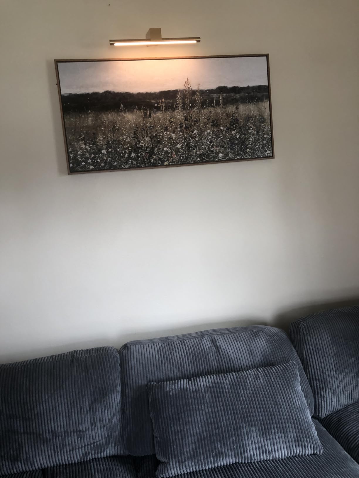 InSimSea Extra Large Framed Vintage Wall Art, Flower Meadow Prints, 20x40In customer photo 2