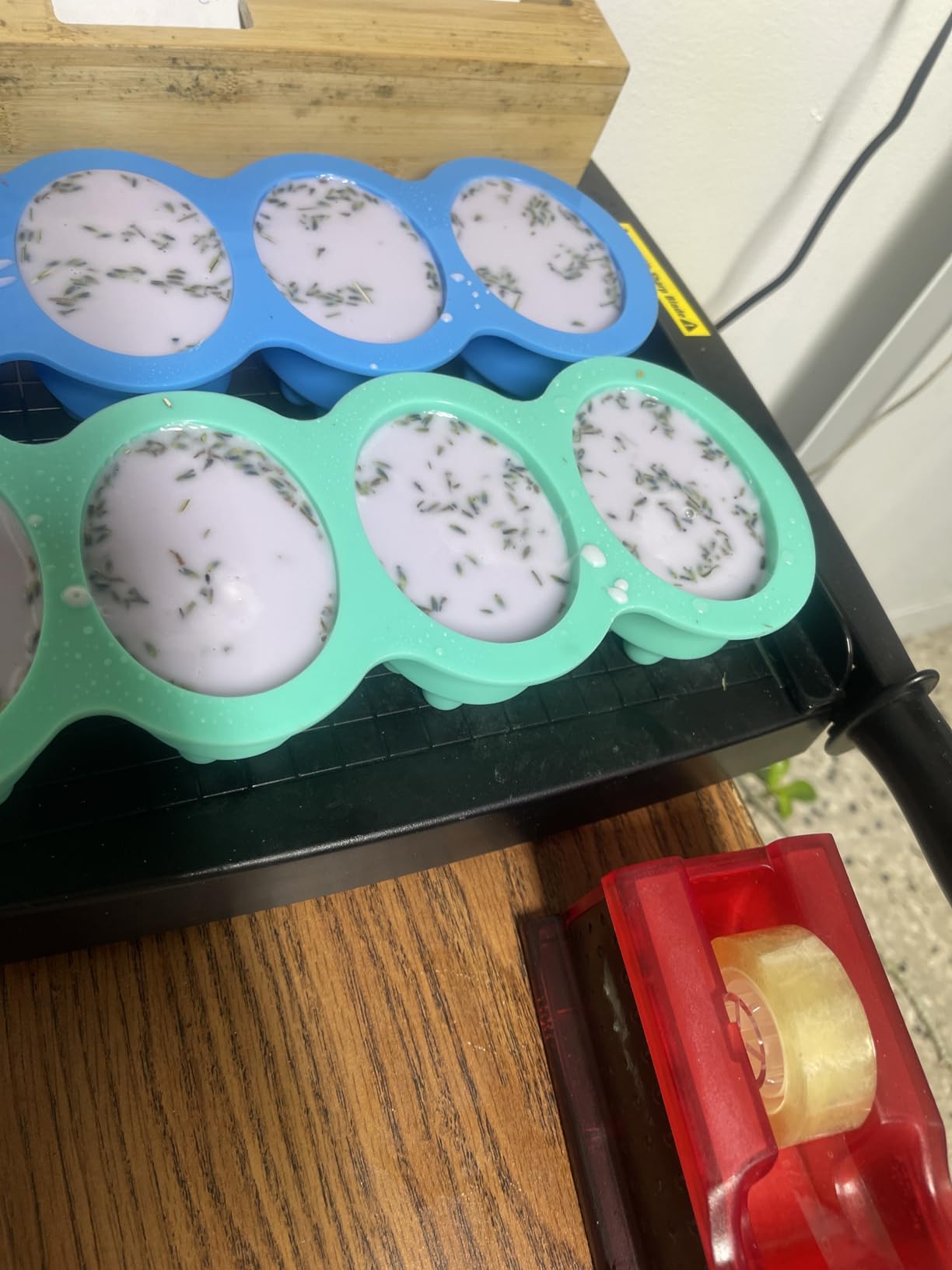 Soap Making Kit - Soap Making Supplies melt and Pour - DIY Set for Adults and Kids, Includes soap Base, Silicone molds, fragrances, Rose and Lavender Petals, by Prime Creations customer photo 2