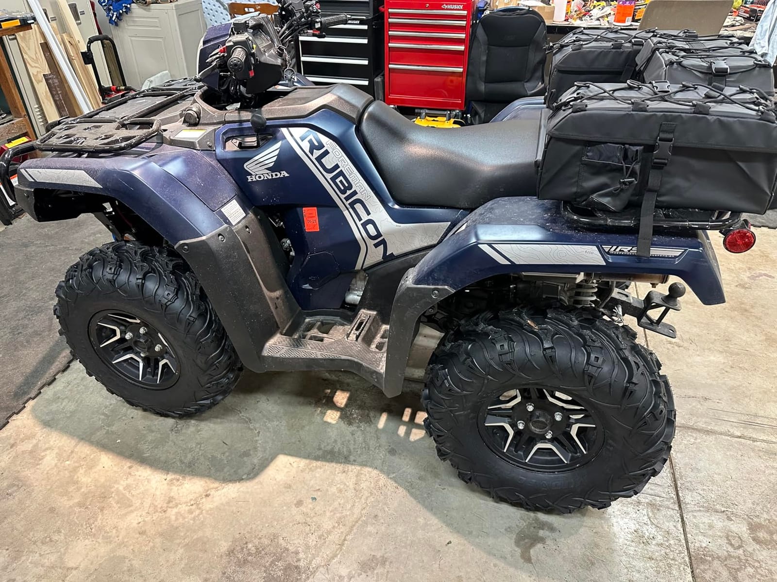 Tusk Mud Force ATV Tire Set - 25x8-12 Front & 25x10-12 Rear - Durable Off-Road Quad Tires Set of 4 customer photo 2