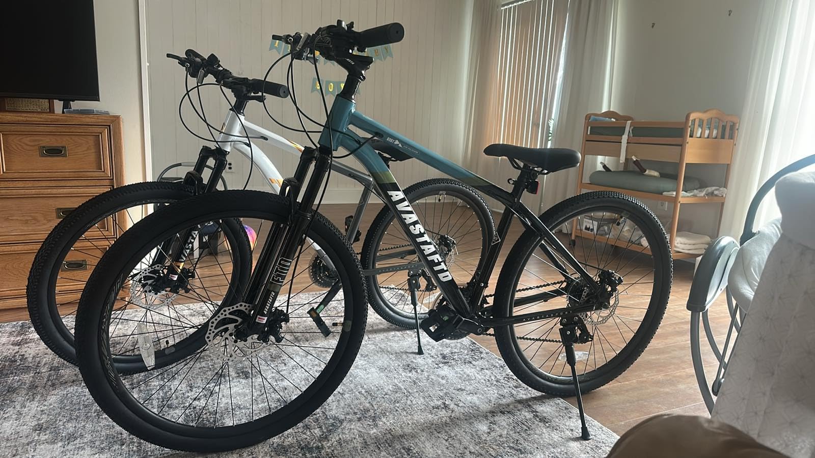 AVASTA Earth 26 27.5 Inch Mountain Bike MTB for Adult Man Women Male | Lightweight Aluminum Alloy Frame, Dual Disc Brakes, Switchable Front Suspension, 21-Speed Gear Shifter customer photo 1