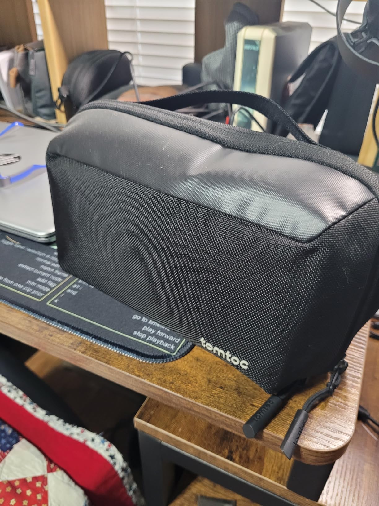 tomtoc Electronic Organizer Travel Case, Dual Compartment Tech Organization customer photo 2