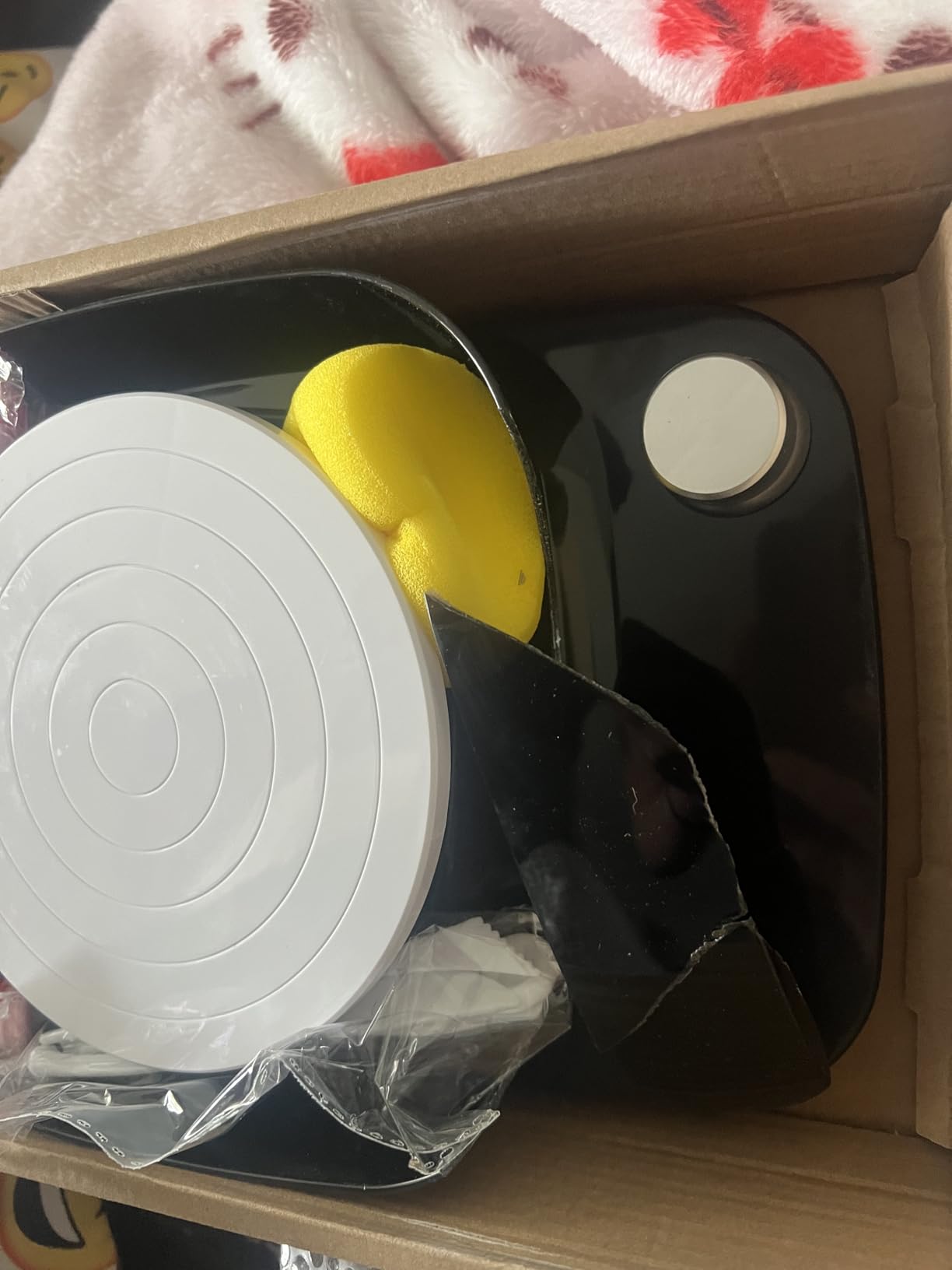 Pottery Wheel for Kids - Complete Pottery Kit & Tools for Beginners, Plug-in Rechargeable Battery, Upgraded Detachable Turntable Adjustable Speed, DIY Clay Maker for Kids 9-12 customer photo 2