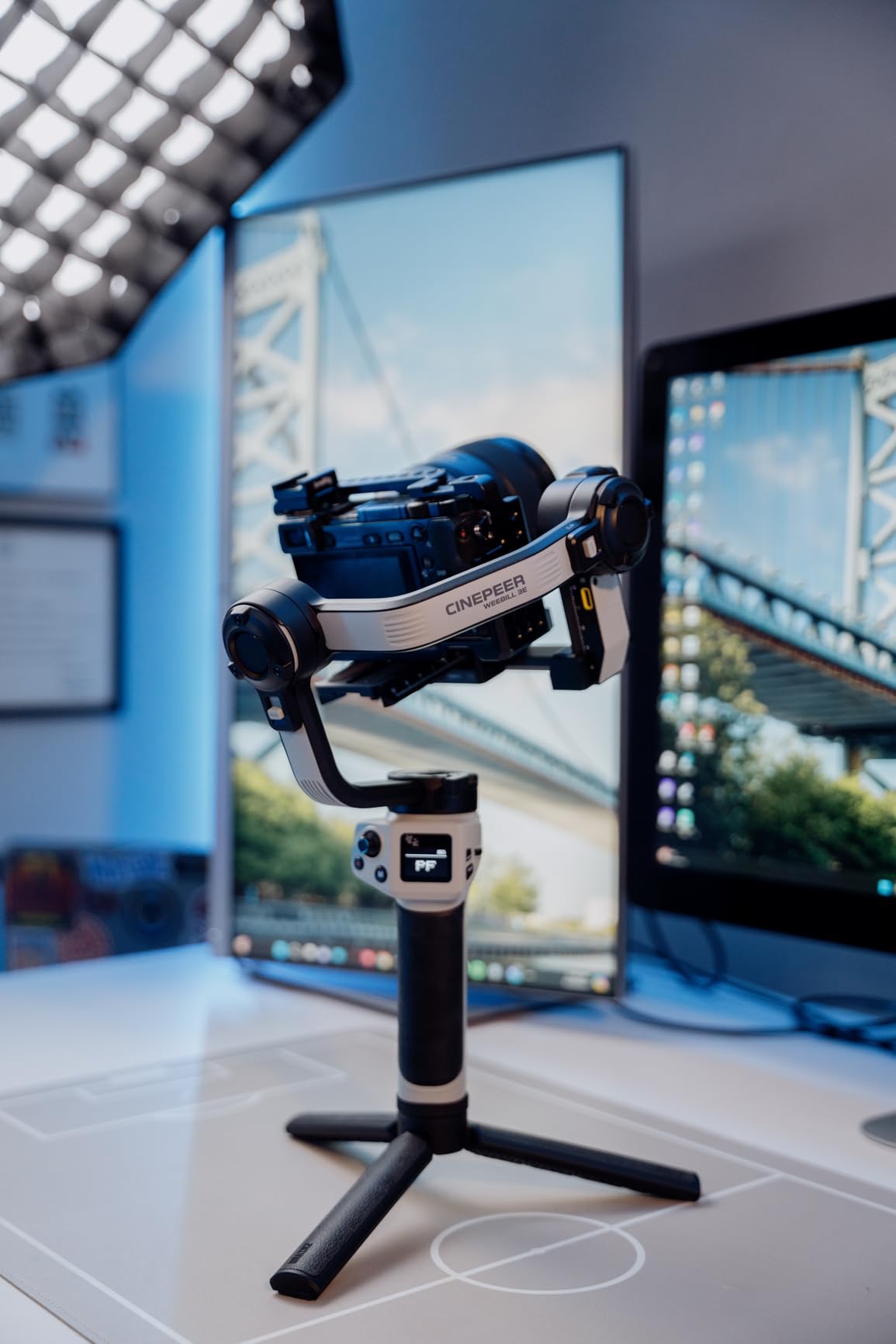 ZHIYUN CINEPEER WEEBILL 3E 3-Axis Gimbal Stabilizer for Camera, Up to 6.6lbs | for Canon/Sony/Panasonic/Nikon Camera Payload Extendable Sling Grip Native Vertical Shooting Handheld Camera Gimbal customer photo 1