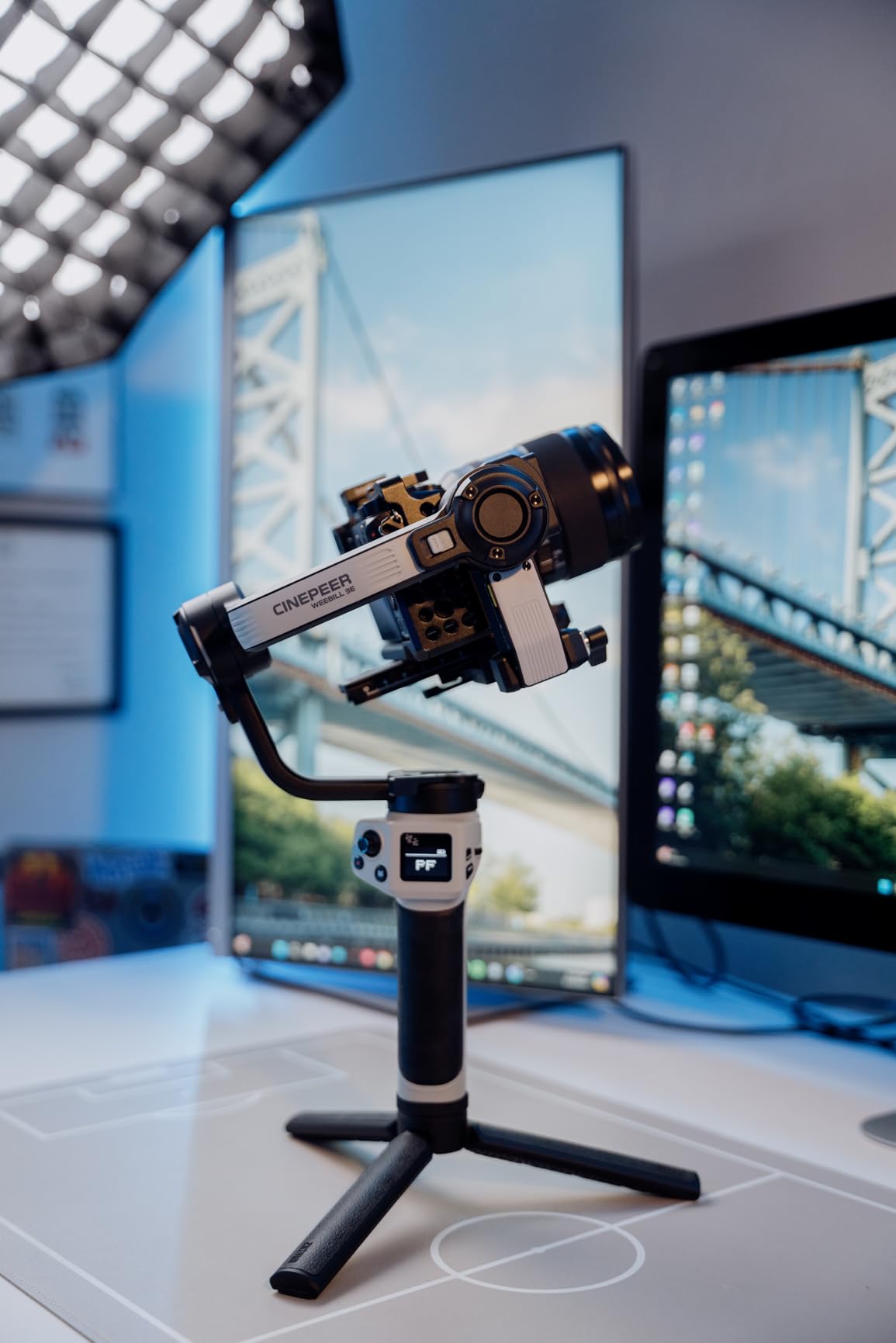 ZHIYUN CINEPEER WEEBILL 3E 3-Axis Gimbal Stabilizer for Camera, Up to 6.6lbs | for Canon/Sony/Panasonic/Nikon Camera Payload Extendable Sling Grip Native Vertical Shooting Handheld Camera Gimbal customer photo 2