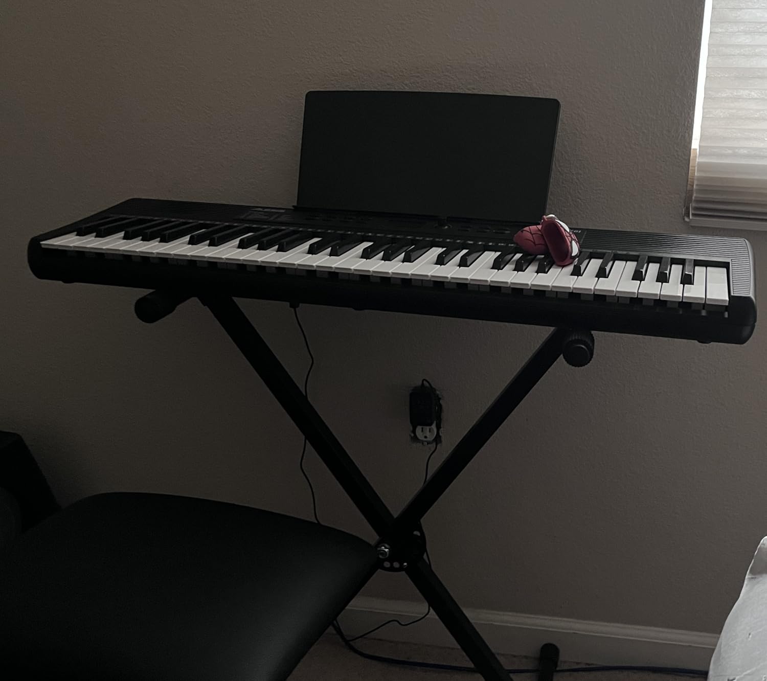Alesis Melody 61 MK4 61-Key Piano Keyboard Bundle | Portable, 300 Voices, Includes Lessons, Stand, Bench, Microphone and Headphones customer photo 1