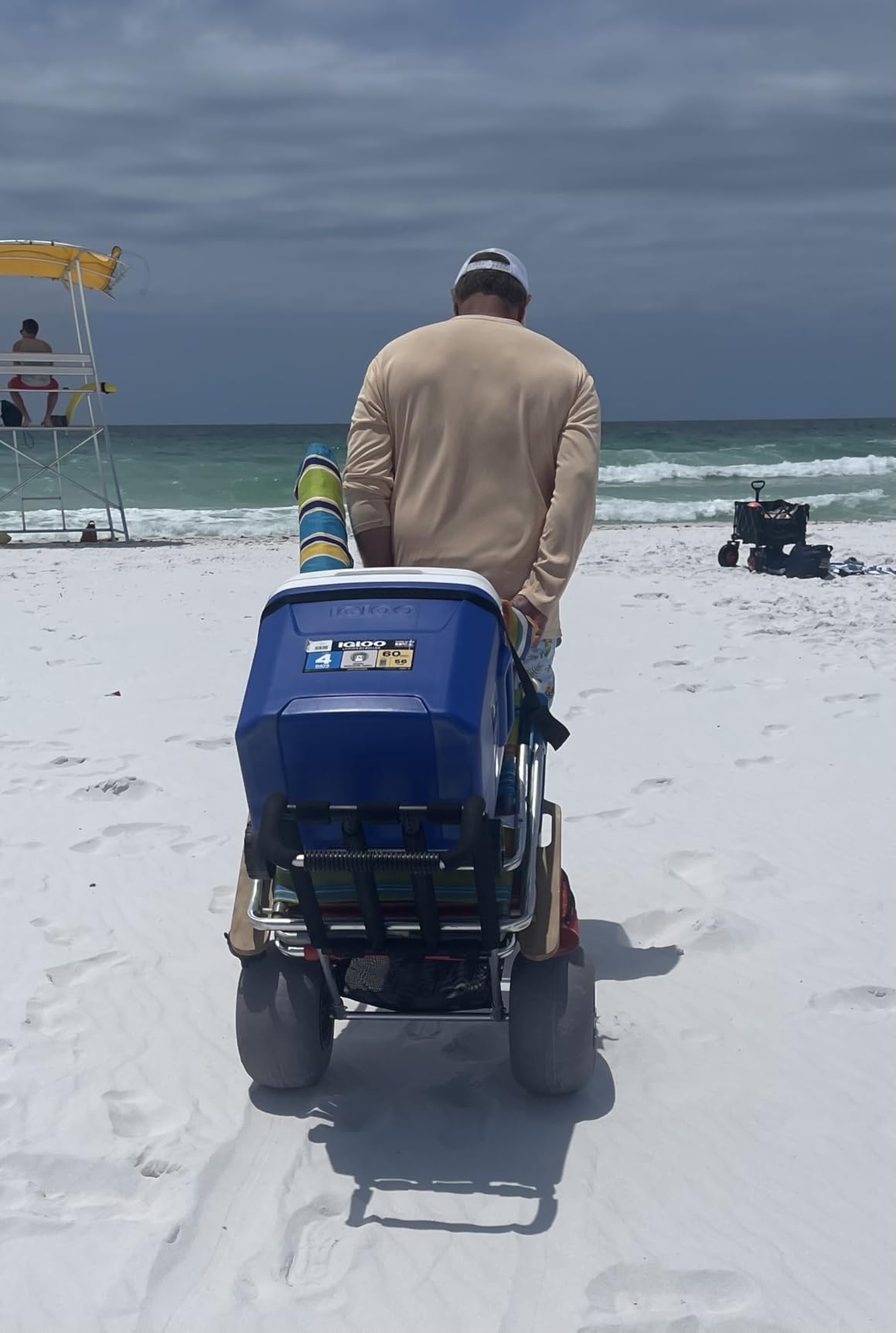 VEVOR Beach Dolly with Big Wheels for Sand, 29.9