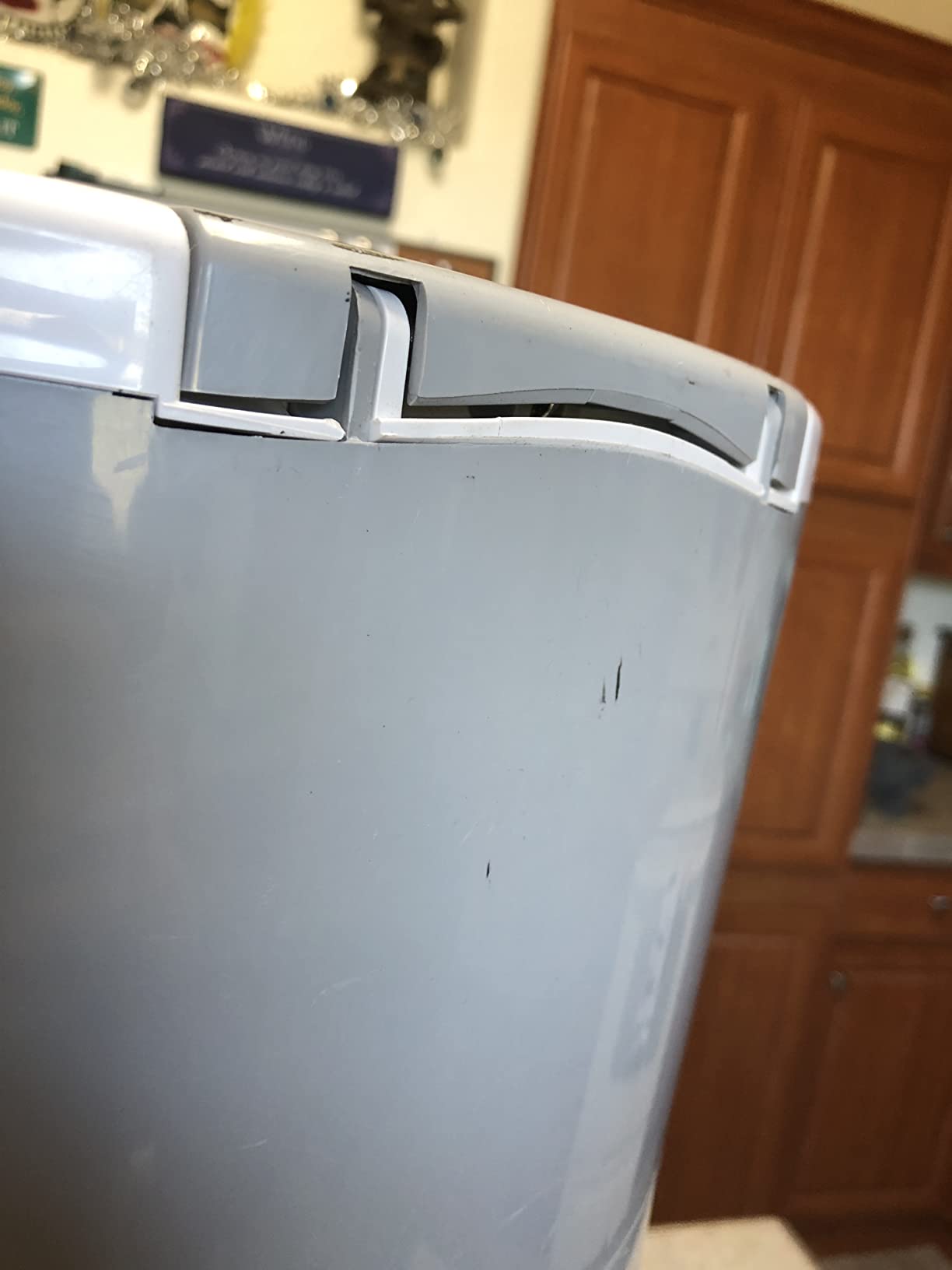 Diaper Dekor EKO Classic Diaper Pail, White | Eco-Friendly Diaper Pail Made with 70% Recycled Materials customer photo 2