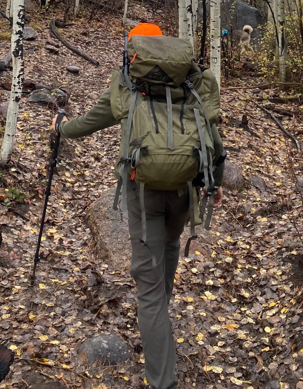 Kelty Coyote 60-105 Liter Internal Frame Backpack - Hiking, Backpacking, Travel, Hydration Compatible, Adjustable Torso (85L / Black) customer photo 2