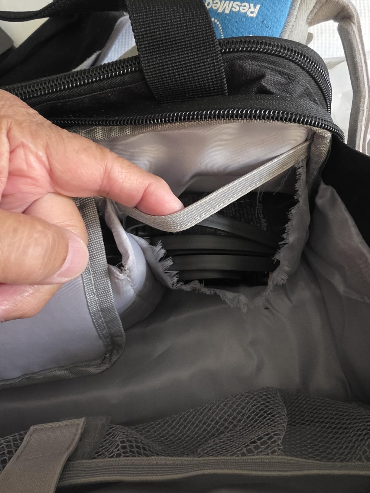 LEFOR·Z Travel Carrying Bag Compatible with ResMed AirMini/Z2 Auto CPAP Machine and Accessories, Portable Storage Organizer Case Fits for CPAP Equipment and Supplies (Bag Only) customer photo 1