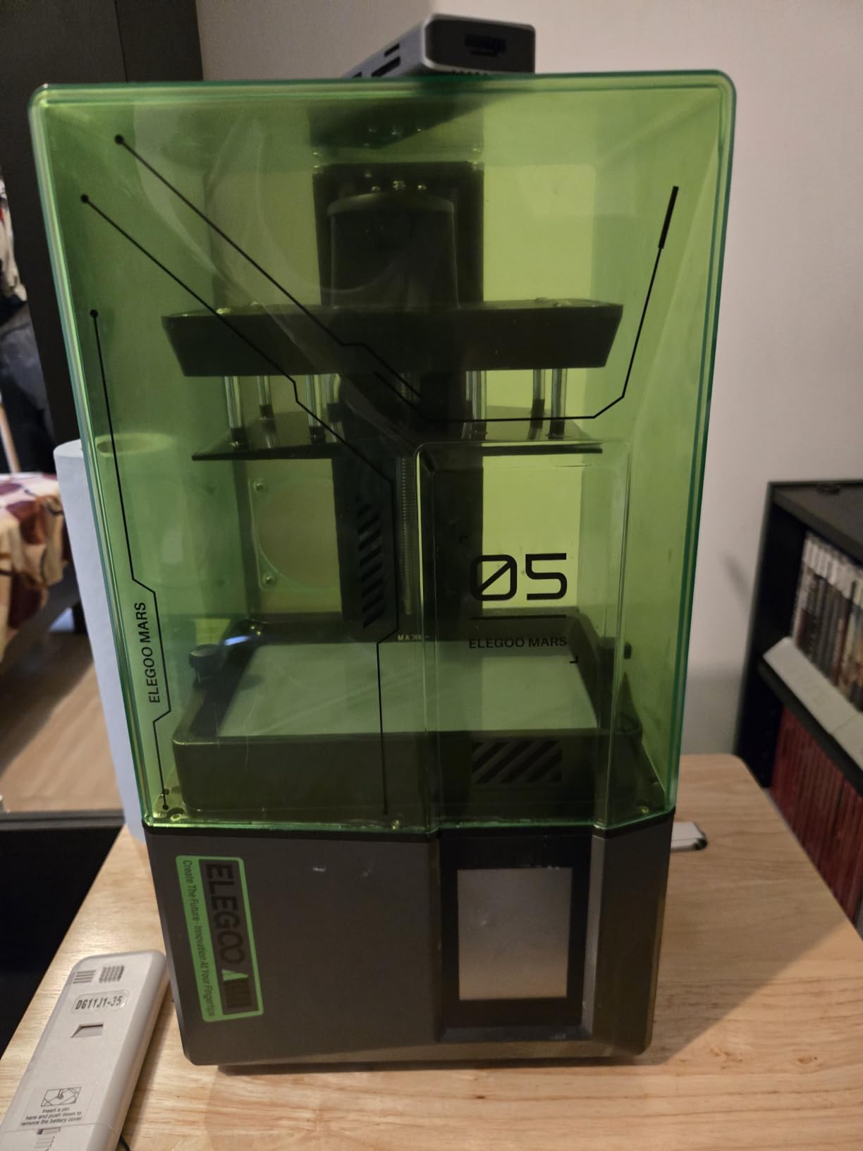 ELEGOO Mars 5 Resin 3D Printer with 4K Mono LCD, Automatic Leveling, Desktop 3D Printer with Printing Size of 5.65 × 3.53 × 5.91 inches customer photo 1