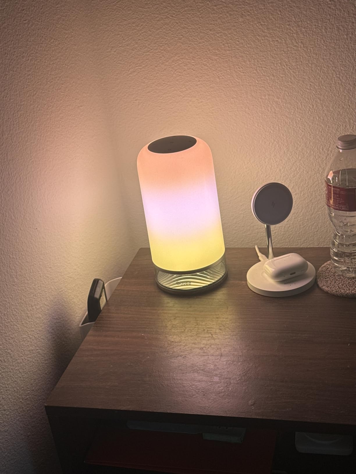 Govee RGBIC Smart Table Lamp 2, Touch Bedside Small Table Lamp (Corded) | LED Desk Lamp Compatible with SmartThings, Matter, Alexa, Nightstand Lamp for Bedroom Living Room Night Light, 64 Scene Modes customer photo 2