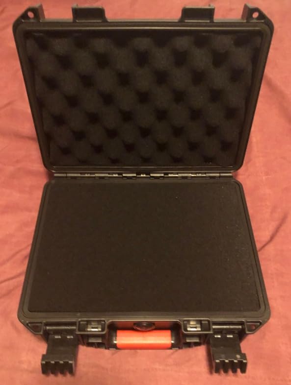 TSA Gun Case for Handgun Pistol - TSA Approved Firearm Travel Case - Gun Safe for 9mm Handgun Pistol - Hard Shell | Waterproof | Shockproof for Airline Travel Car Home customer photo 2