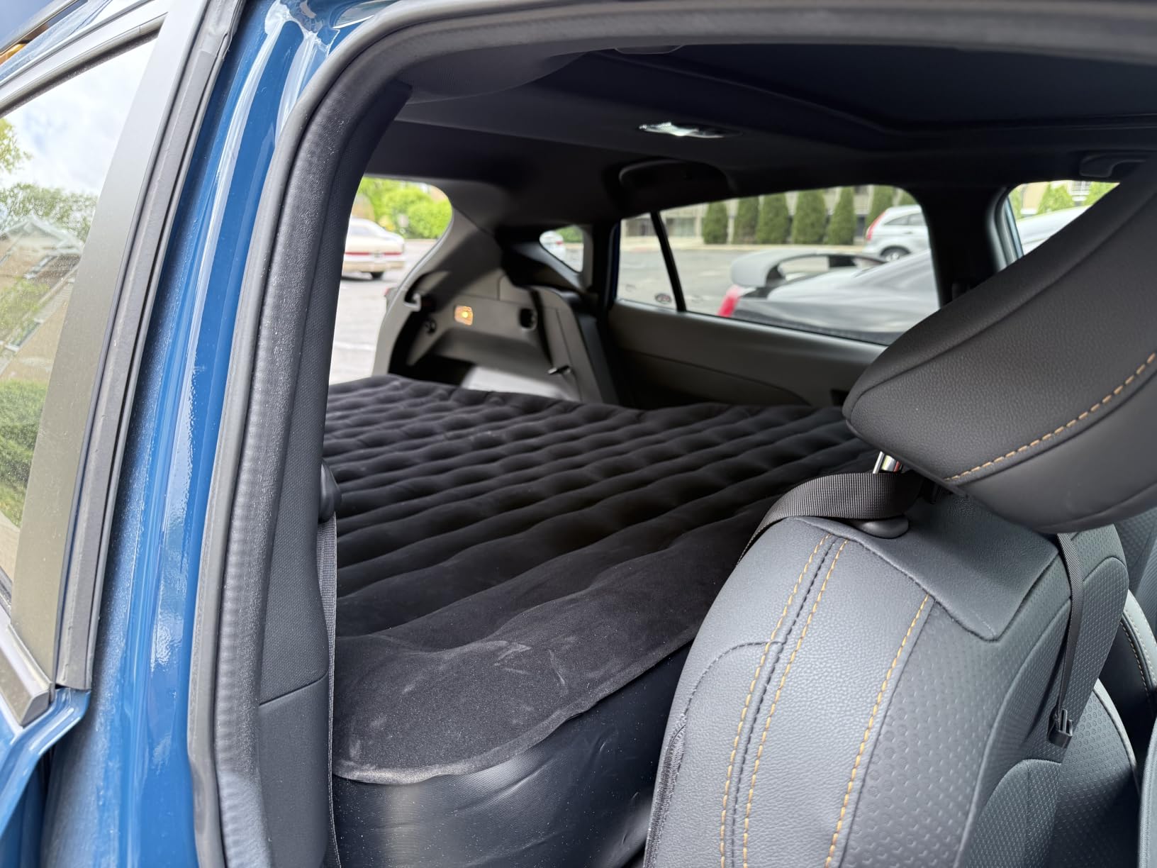 Car Rear Seat Mattress Extension Plate, Foldable Back Seat Extender customer photo 1