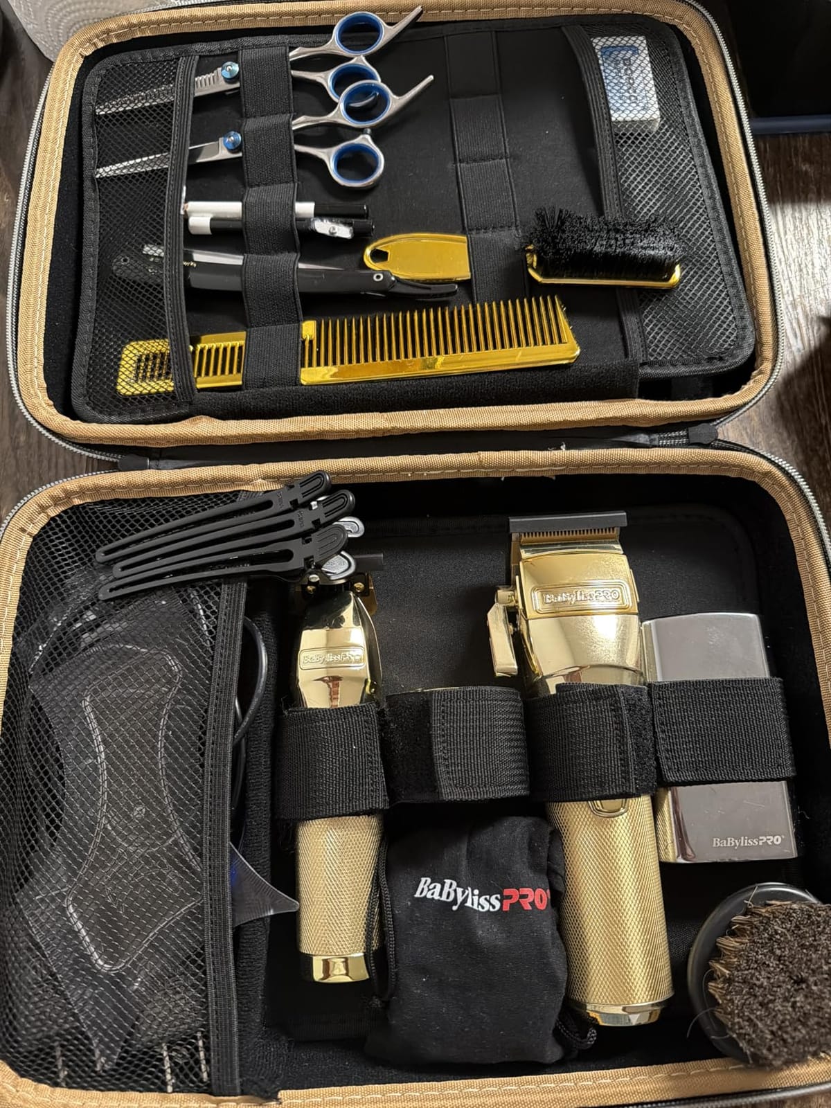 Boobowl Hard Travel Case for Hair Clippers, Barber Tool Organizer | Case Only for Clippers, Trimmers, Guards, Shears, Combs, Chargers and Small Grooming Accessories customer photo 2