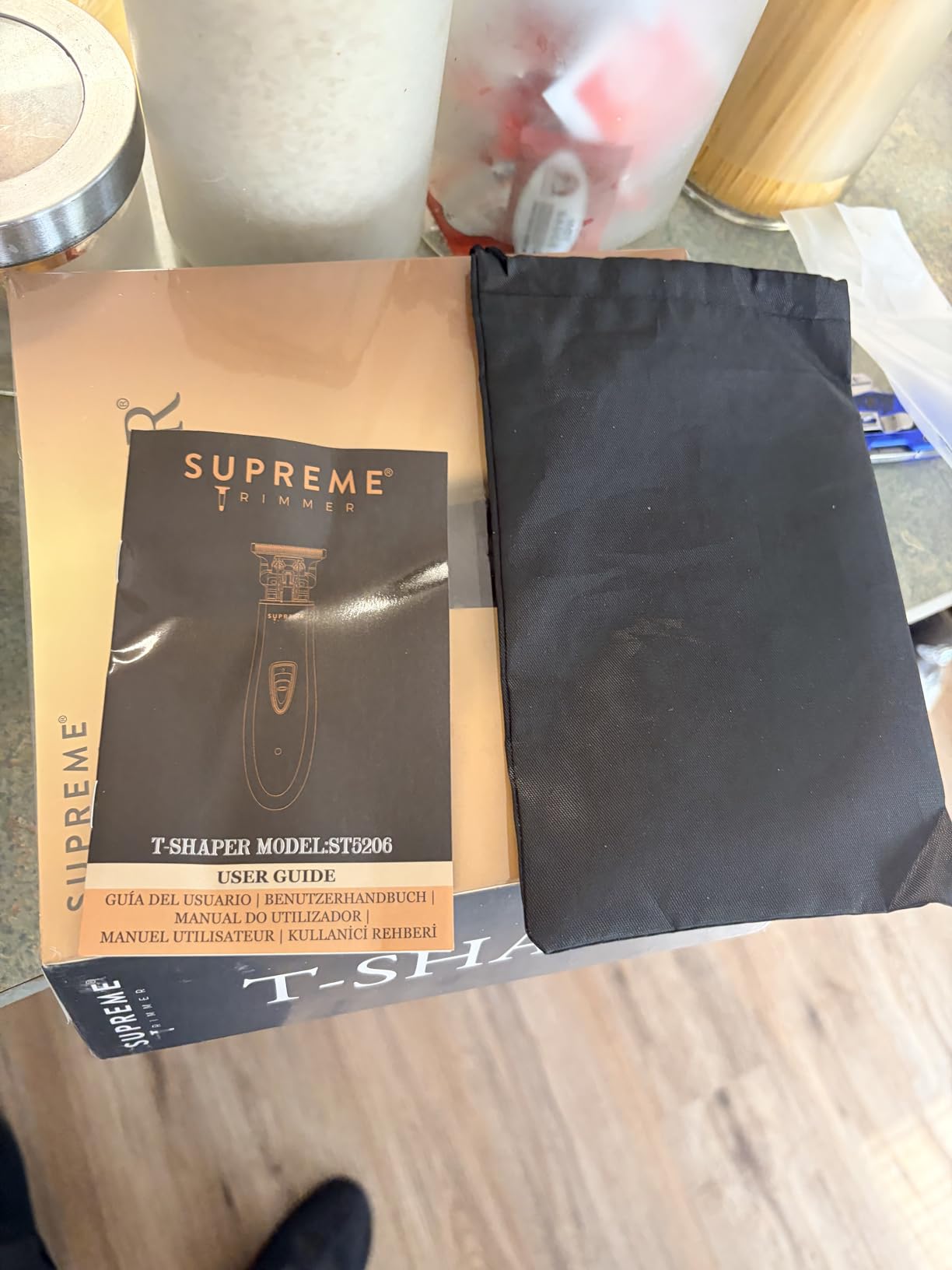 Supreme Trimmer T Shaper - Quiet Cordless Beard & Hair Trimmer for Men | 120 Min Runtime, Low Noise, Zero-Gap DLC Blade | Ideal for Sensitive Skin, Kids & Elderly | ST5206 customer photo 1