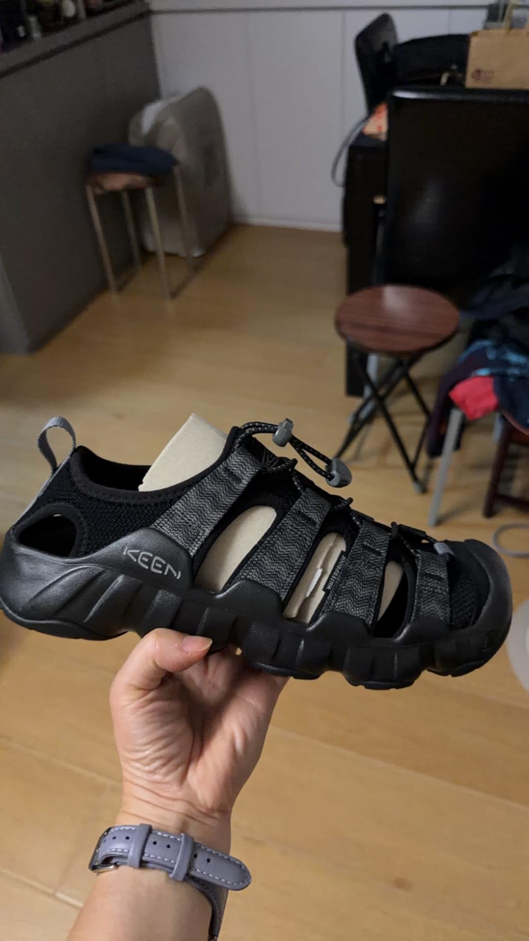 KEEN Men's Hyperport H2 Closed Toe Breathable Easy On Comfortable Hiking and Water Sandals customer photo 1