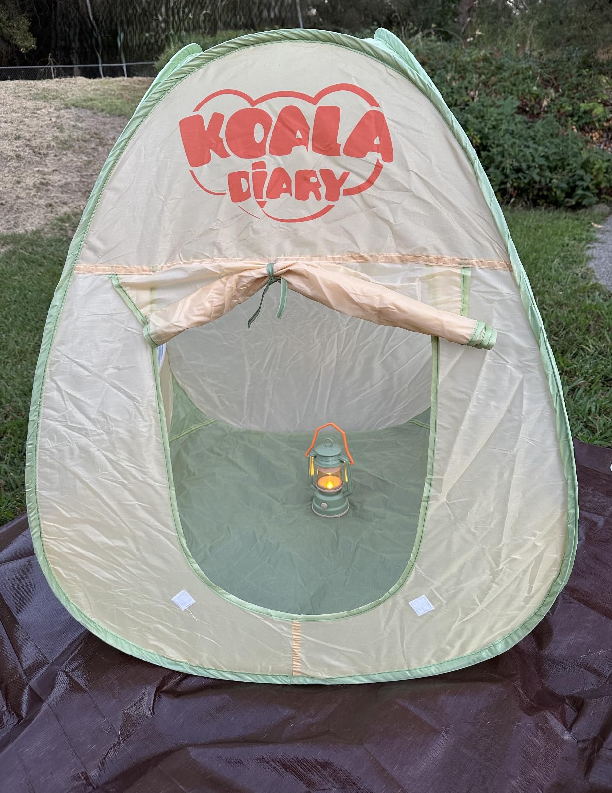 41 PCS Kids Camping Set with Pop Up Tent, Pretend Play Outdoor Toy | Camping Pretend Play Set, Backpack, Cooking Tools, Picnic Accessories, Explorer Gear, Indoor Outdoor Activity customer photo 1