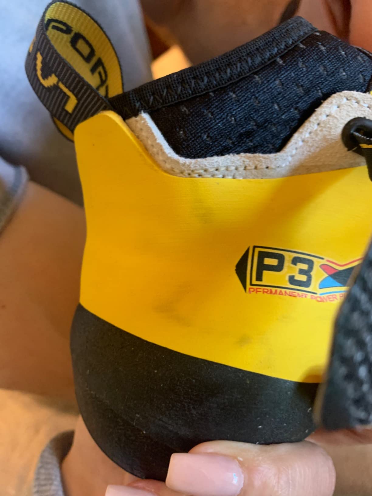 La Sportiva Mens Solution Rock Climbing Shoe | High Performance Climber, Supportive Slipper Design, Precise Fit, 1 Strap Hook & Loop customer photo 1