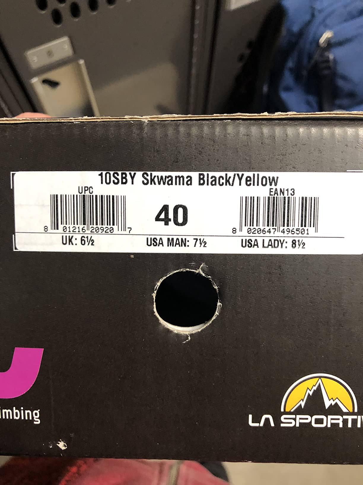 La Sportiva Mens Skwama Performance Rock Climbing Shoes customer photo 1