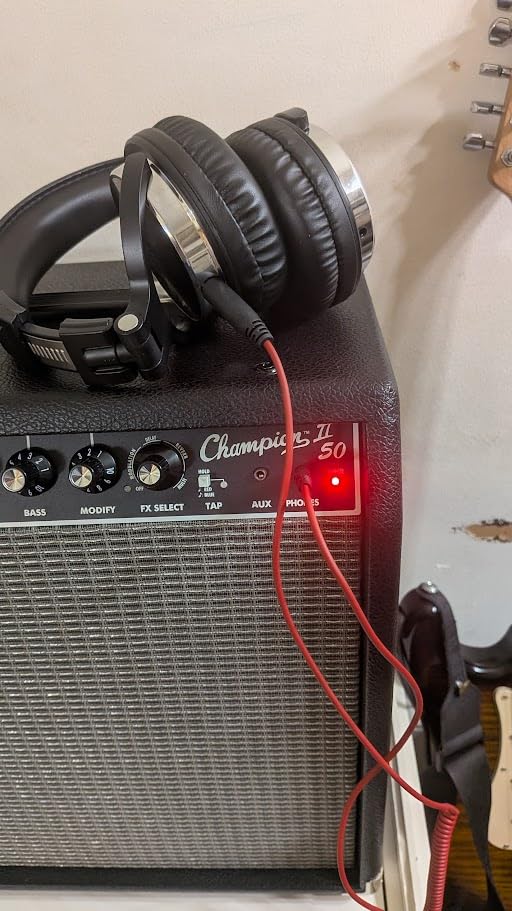 Fender Champion II 50-Watt Electric Guitar Amplifier, 2-Channel Combo Amp with 12