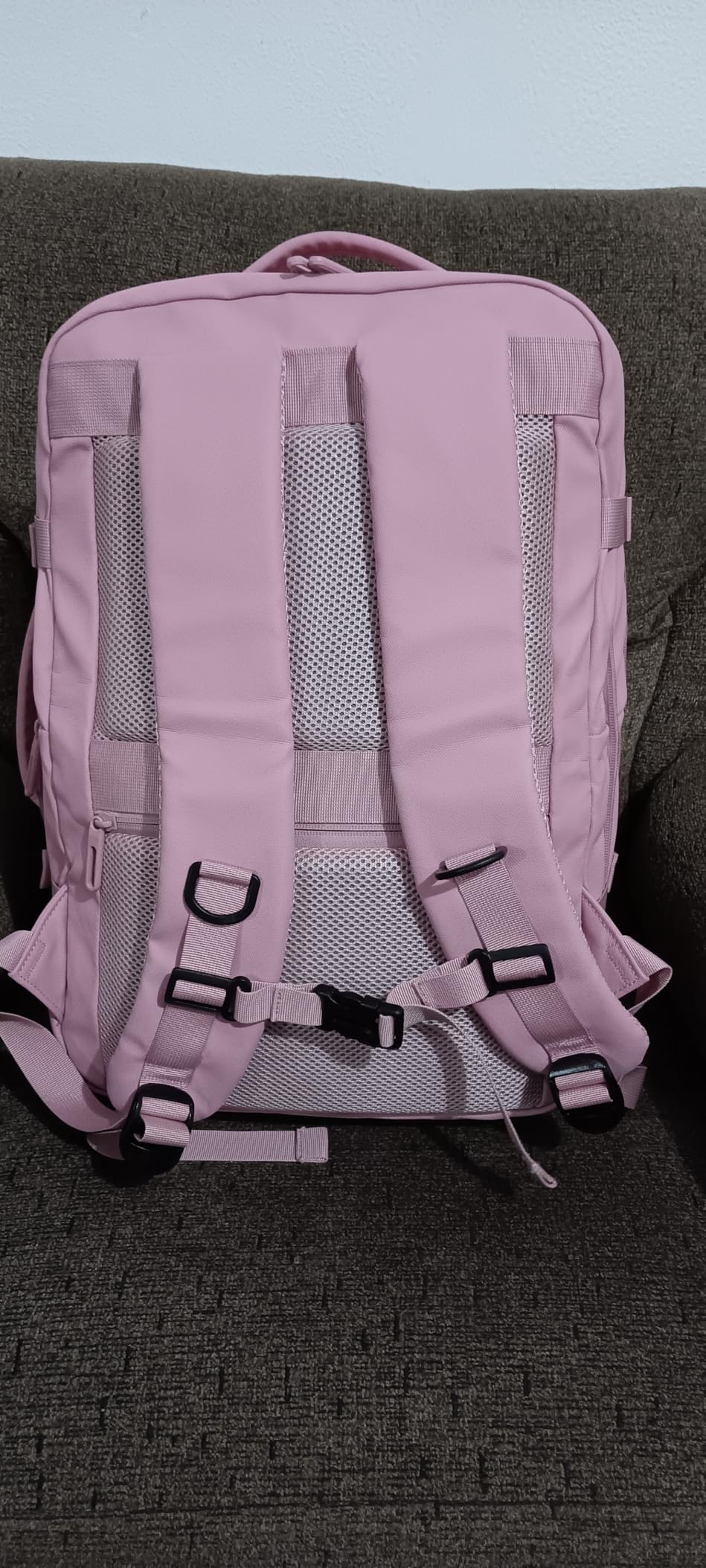 Rcrirth Carry On Travel Backpack Flight Approved for Men Women, Black | Expandable, Business Weekender Bag, 40L, Suitcase Backpack Luggage customer photo 2