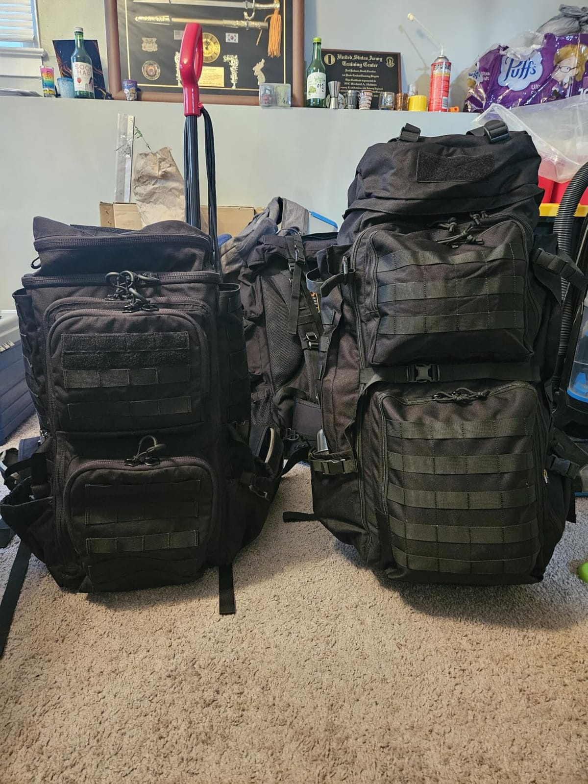Mardingtop 75L Military Internal Frame Backpack for Men, Cordura Tactical Backpack with Recco for Snowboarding,Hiking,Camping customer photo 2