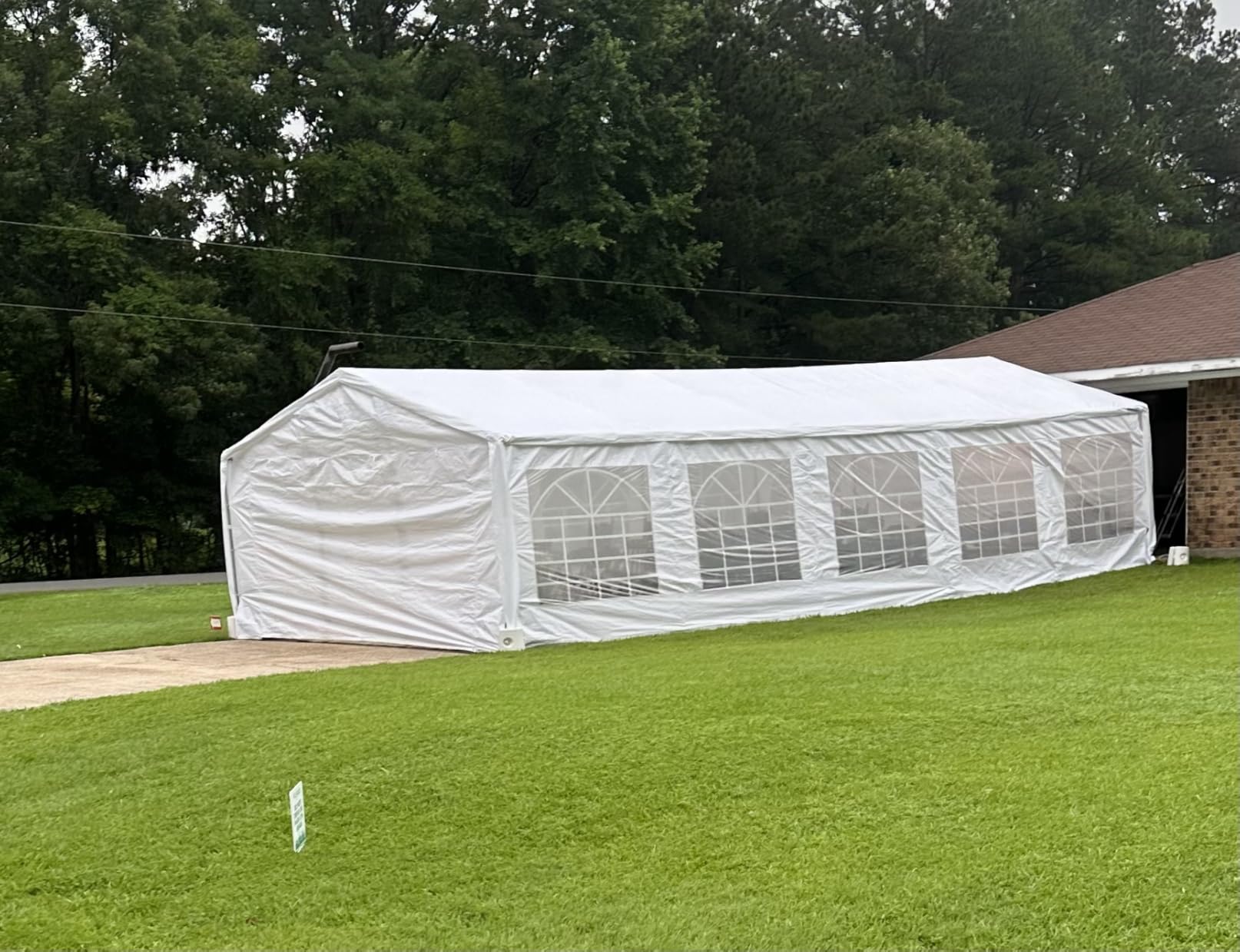 Quictent 20'x40' Heavy Duty Party Tent Outdoor Canopy with Church Windows customer photo 2