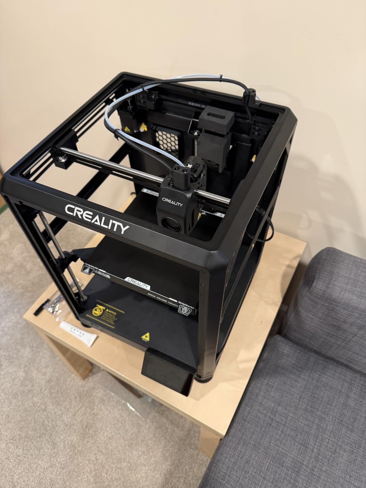 Creality K2 SE 3D Printer, 500mm/s High-Speed Printing, Support Multi Color 3D Printing Needs CFS, Solid Metal Build, Auto Leveling, Direct Drive Extruder, Quick-Swap Nozzle, 220×215×245mm Print Size customer photo 2