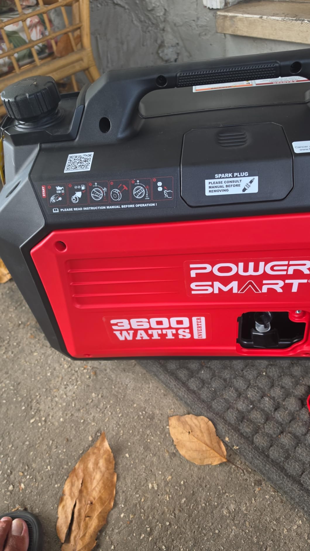 PowerSmart 2500 Watt Portable Inverter Generator for Camping | Super Quiet, Clean Power customer photo 1