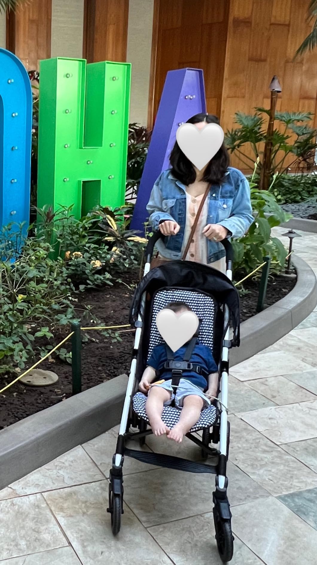 Chicco Liteway Stroller - Compact Fold Baby Stroller with Canopy, Lightweight Aluminum Frame Umbrella Stroller, for Babies and Toddlers up to 40 lbs, Arctic/Blue customer photo 2