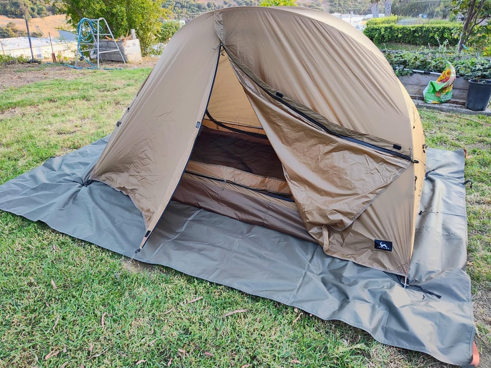 TOMOUNT Backpacking Tent Ultralight Nylon 1-2 Person Camping Tent | 3.3lbs-4.4lbs Lightweight Tent, Easy Setup Waterproof with Aluminum Poles for Hunting Hiking customer photo 1