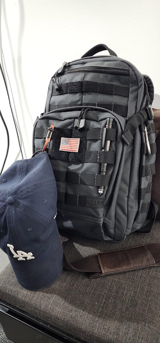 5.11 Tactical Rush 12 2.0 Tactical Backpack 24L Molle Laptop, Duty Tech Bag 24L Military Survival Pack, Laptop Compartment, Hydration Ready, 1050D Nylon customer photo 1