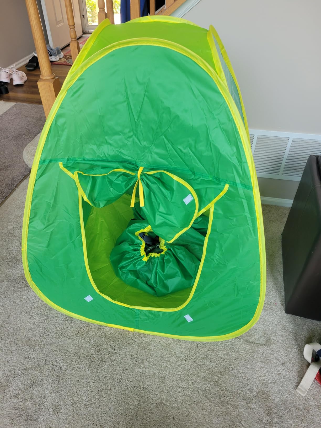 Camping Set Toys with Pop up Play Tent Indoor Outdoor Pretend Camping Playset for Toddlers Kids Boys Girls 3-5 Years Old customer photo 1