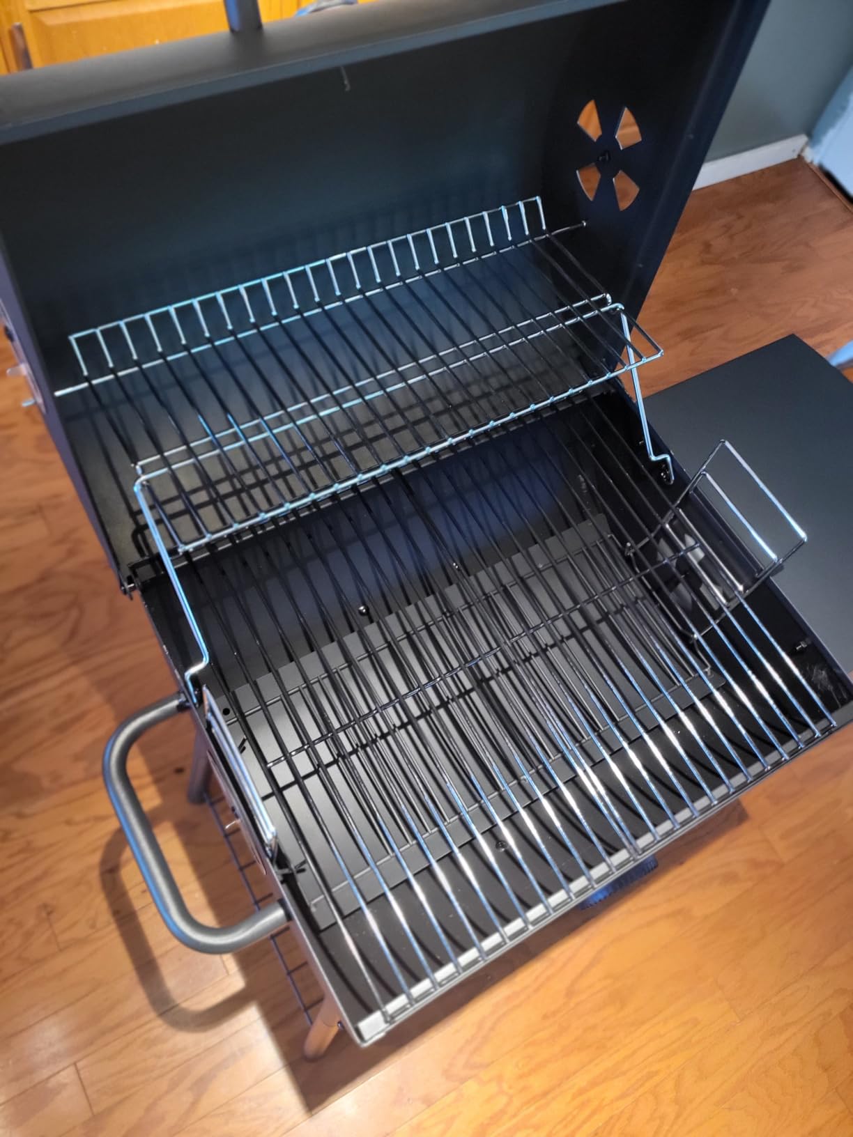 Kendane Barrel Charcoal Grill, Large Charcoal Grills with Side Shelf | Outdoor BBQ Grill, Perfect for Backyard Camping, Patio Parties and Picnics customer photo 2