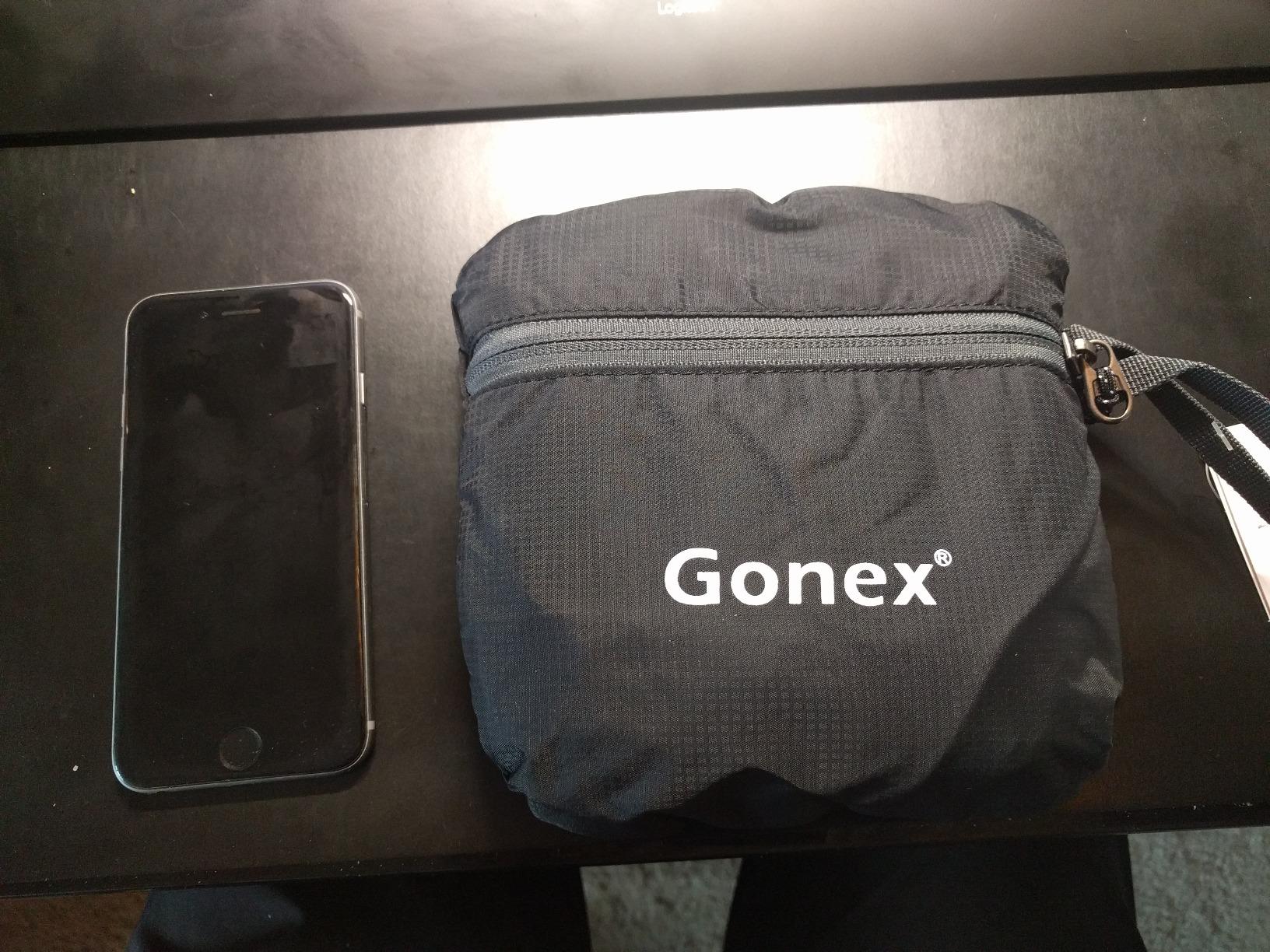 Gonex Ultra Lightweight Packable Backpack Daypack Handy Foldable Camping Outdoor Travel Cycling Backpacking customer photo 2