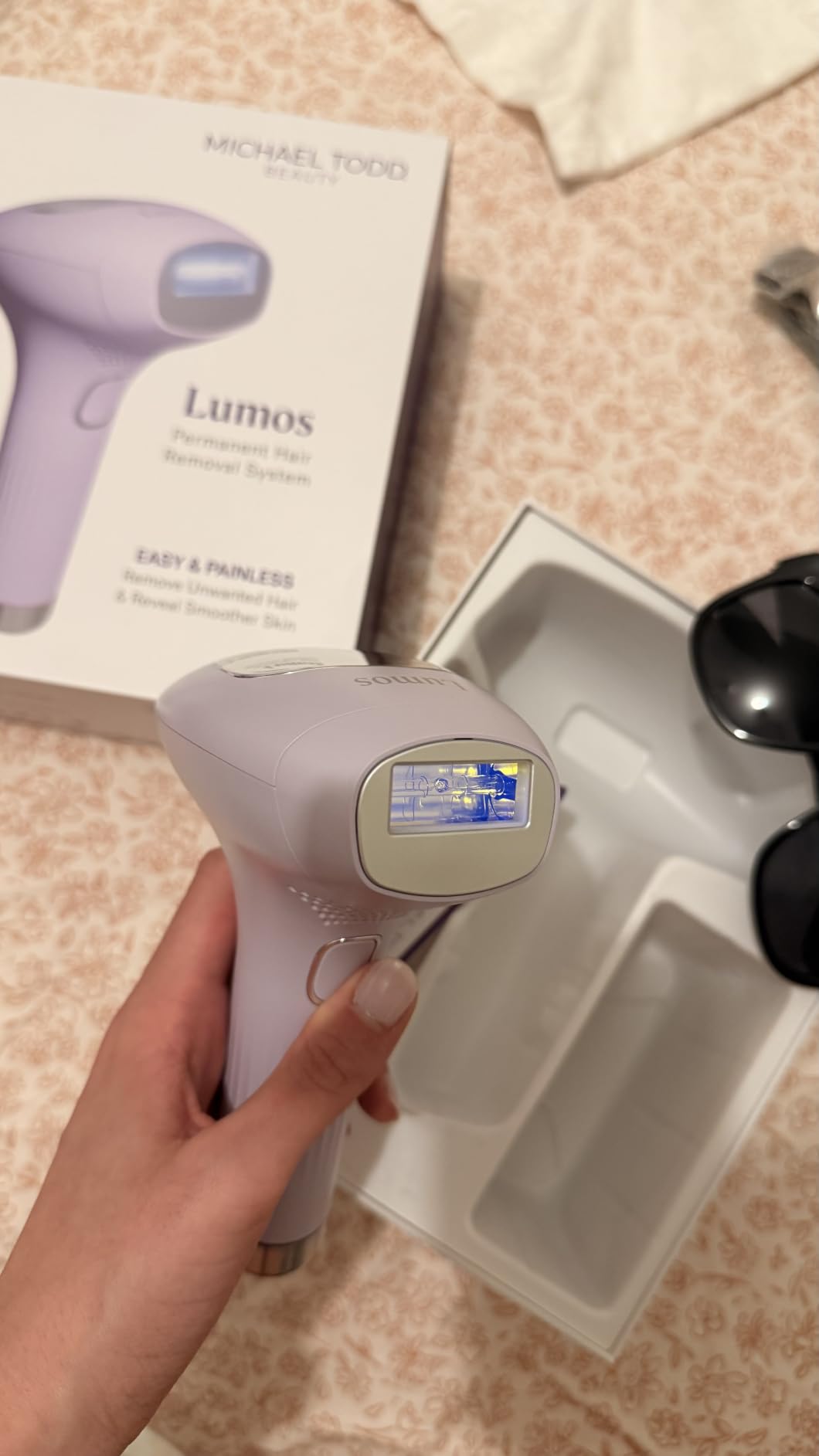 Beauty LUMOS Laser IPL Hair Removal Device with CoolMax Technology customer photo 1