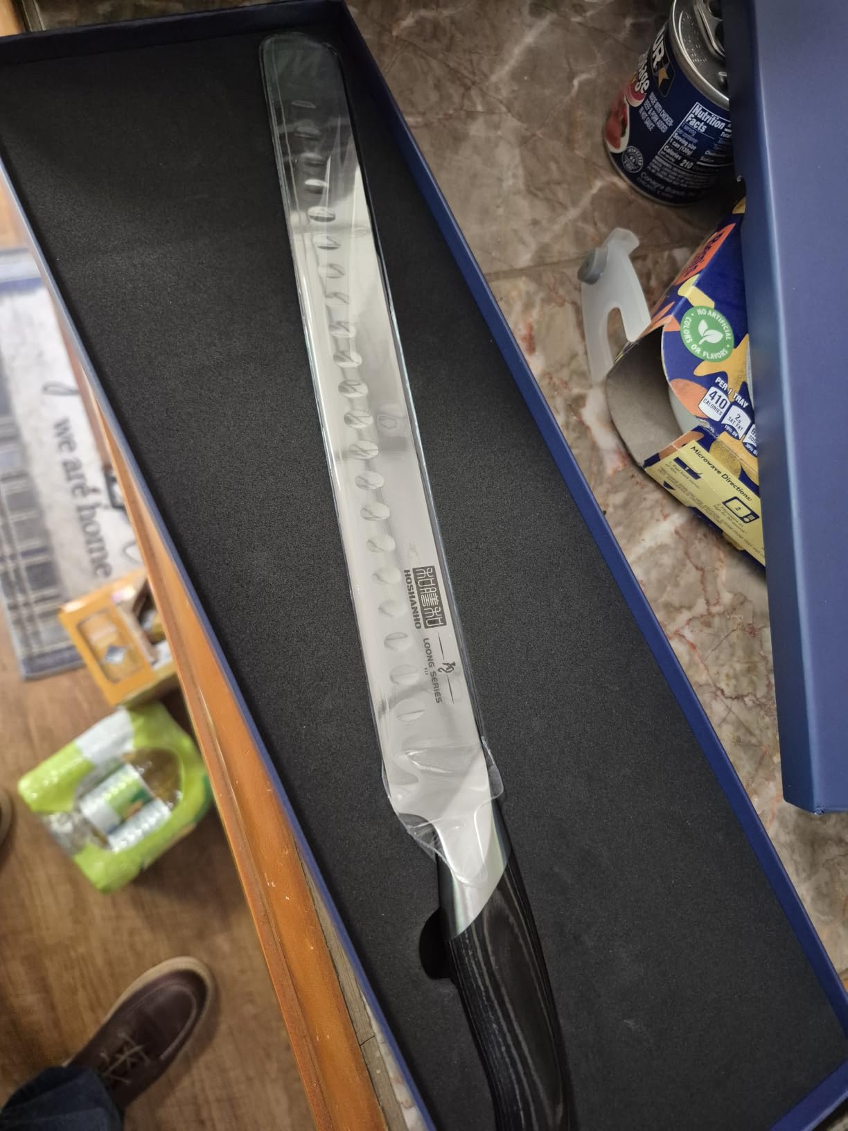 HOSHANHO Carving Knife 12 Inch, Razor Sharp Japanese Brisket Slicing Knife customer photo 1